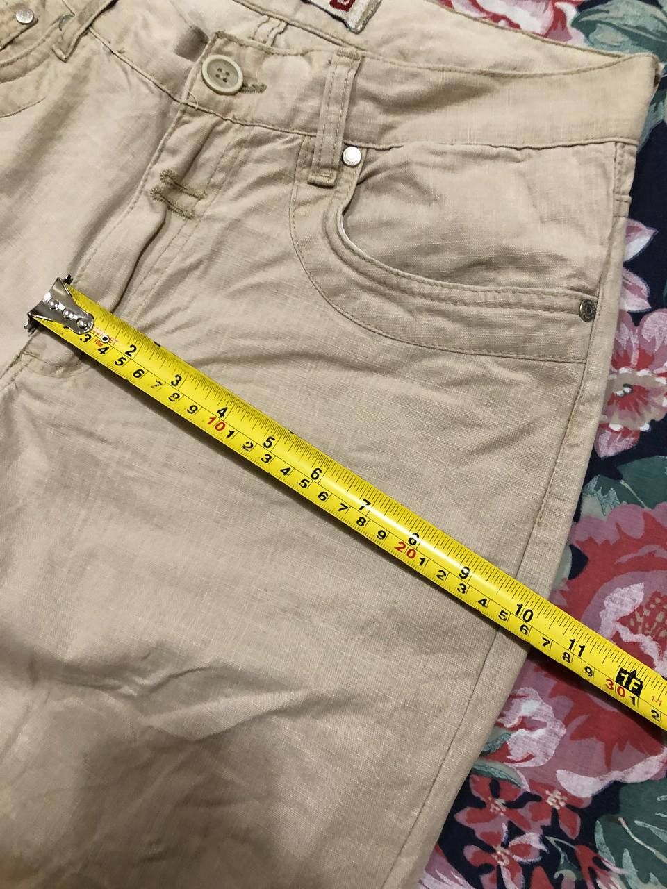 Diesel luxury vintage jeans pants beige Diesel logo Y2K streetwear Size US 30 / EU 46 - 14 Thumbnail