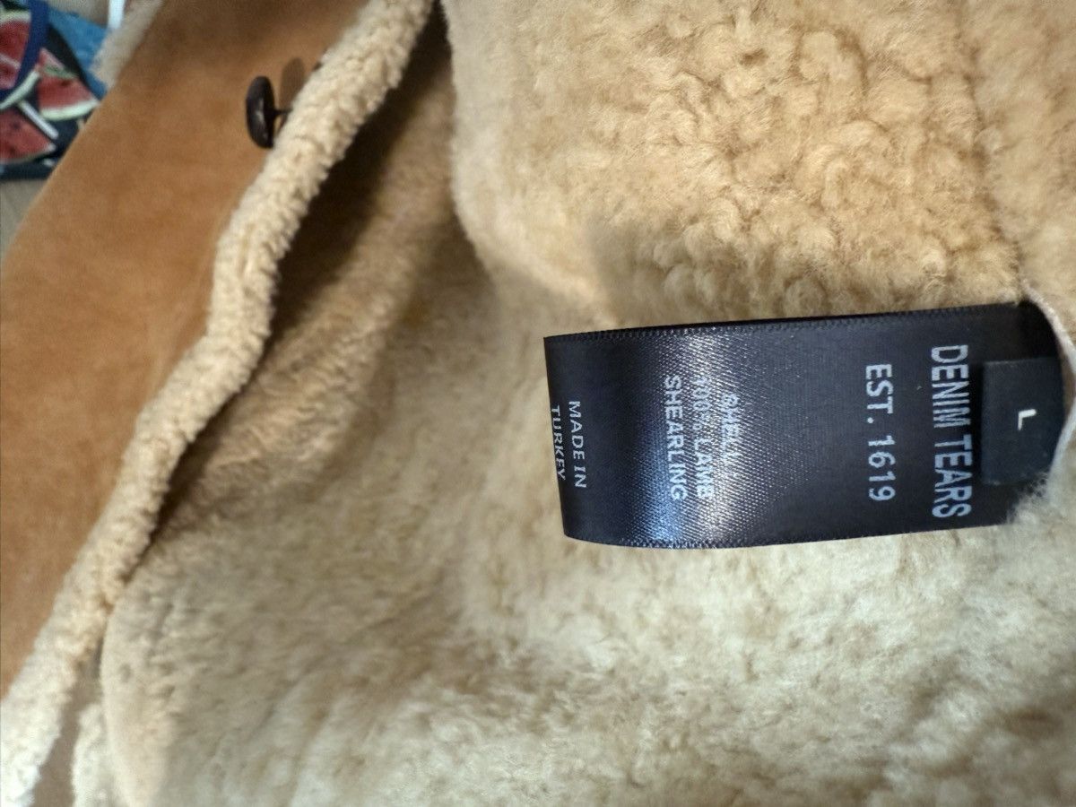 DENIM TEARS Denim Tears Winter Recess NYC Shearling Jacket Size US L / EU 52-54 / 3 - 5 Thumbnail