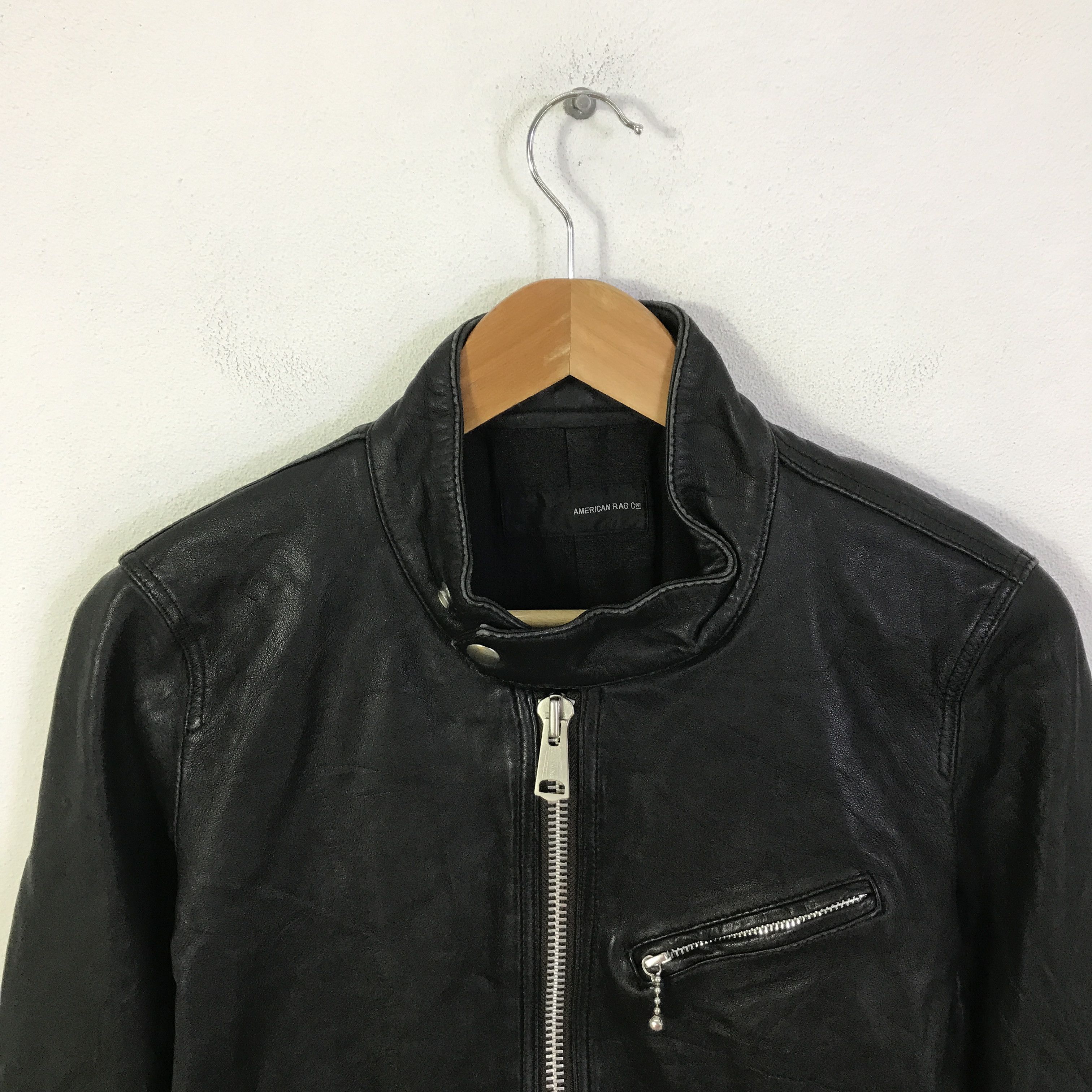 American Rag Vtg American rag cie Leather punk Japan Jacket K102B20 Size US M / EU 48-50 / 2 - 2 Thumbnail