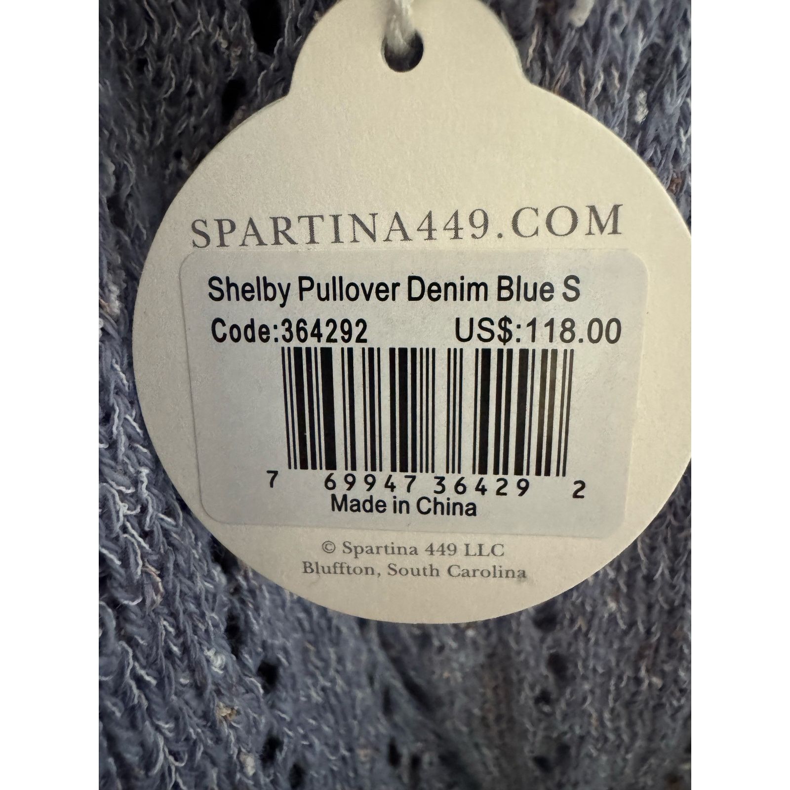 Other NWT Spartina 449 Shelby Pullover Sweater S (Retail $118) Size S / US 4 / IT 40 - 3 Thumbnail