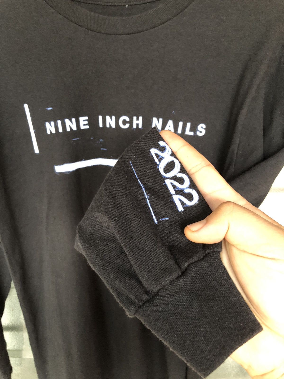 Band Tees Nine Inch Nails Long Sleeve Tee Size US S / EU 44-46 / 1 - 5 Thumbnail