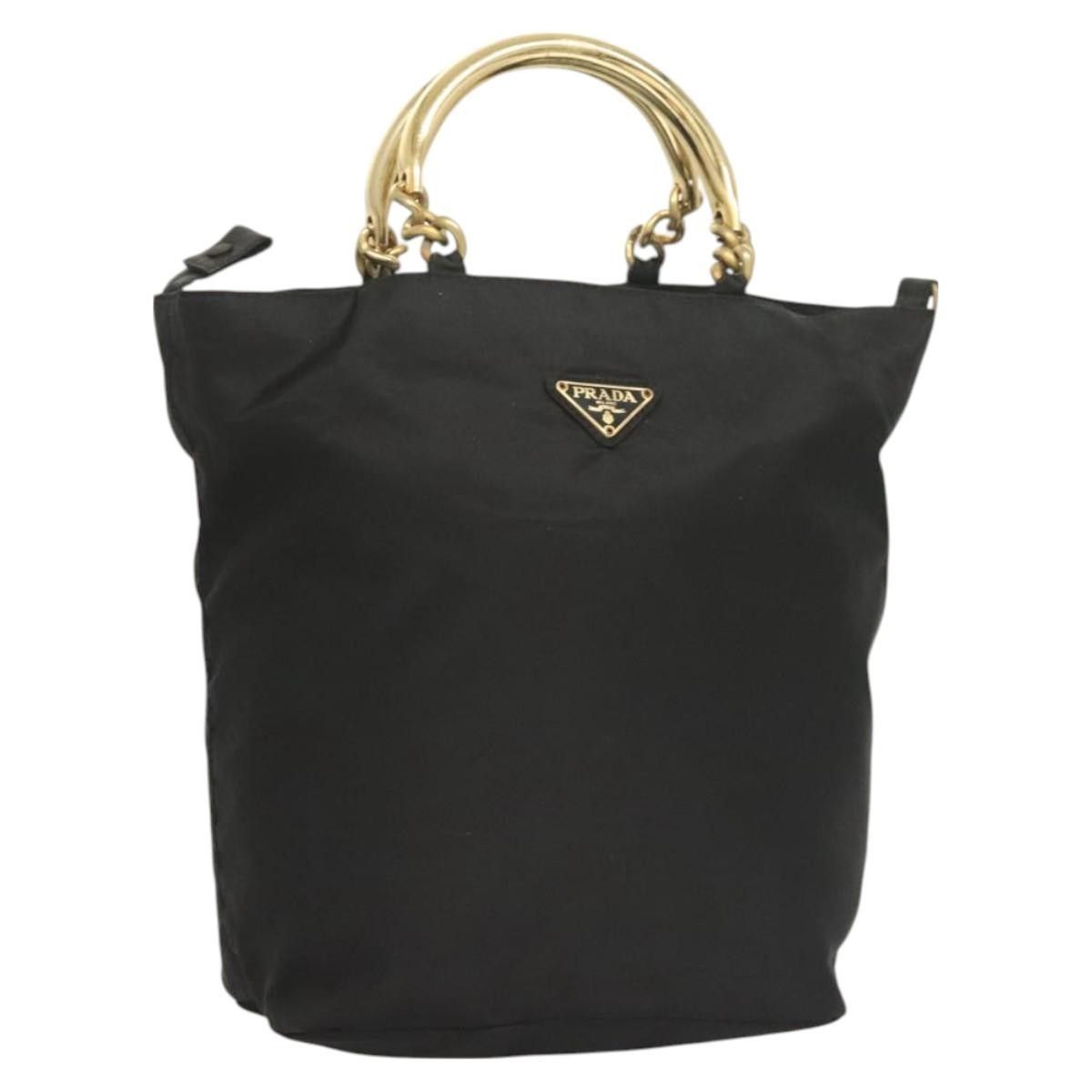 Prada Prada Metal Handles Tote Tessuto Size ONE SIZE - 1 Thumbnail