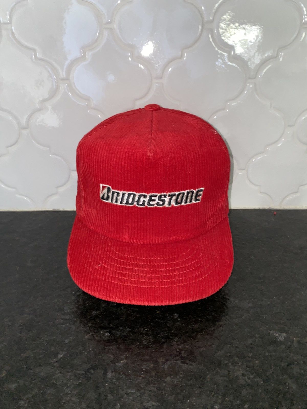 Other Vintage 90s Bridgestone tires corduroy snapback Size ONE SIZE - 1 Thumbnail