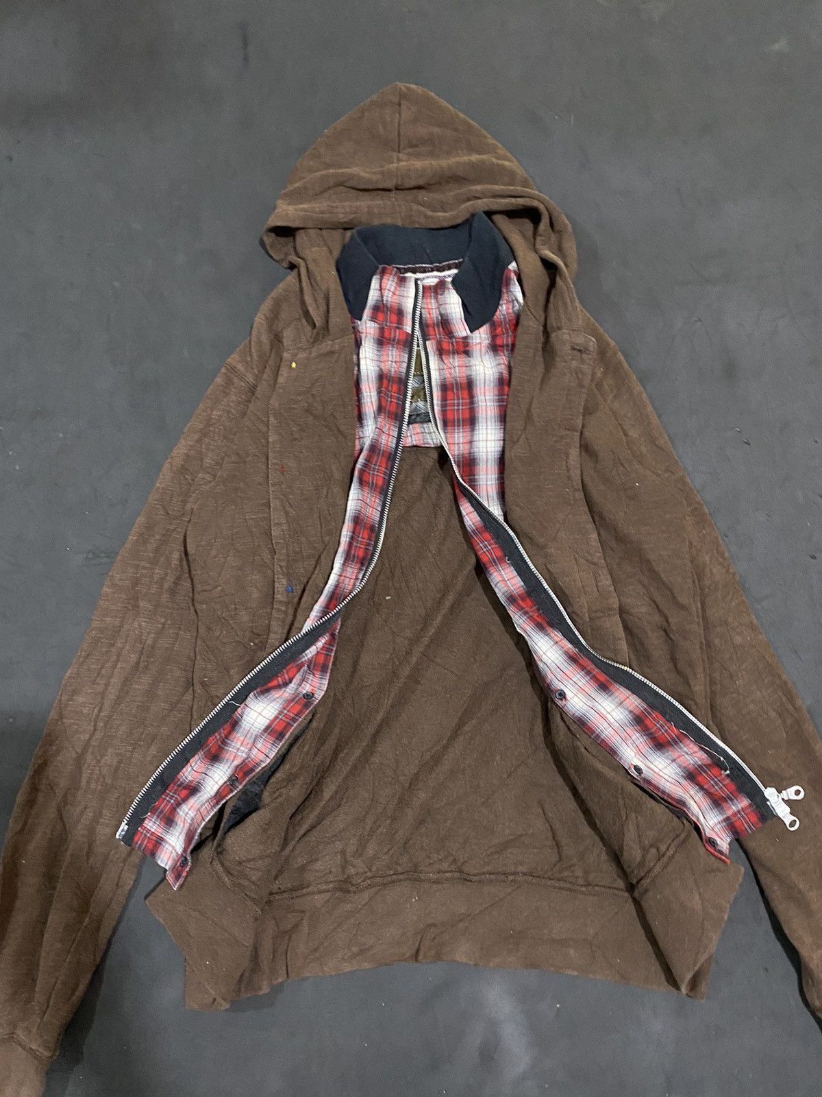 Japanese Brand Japanese double layer hoodie ifsixwasnine lgb styled Size US M / EU 48-50 / 2 - 2 Thumbnail