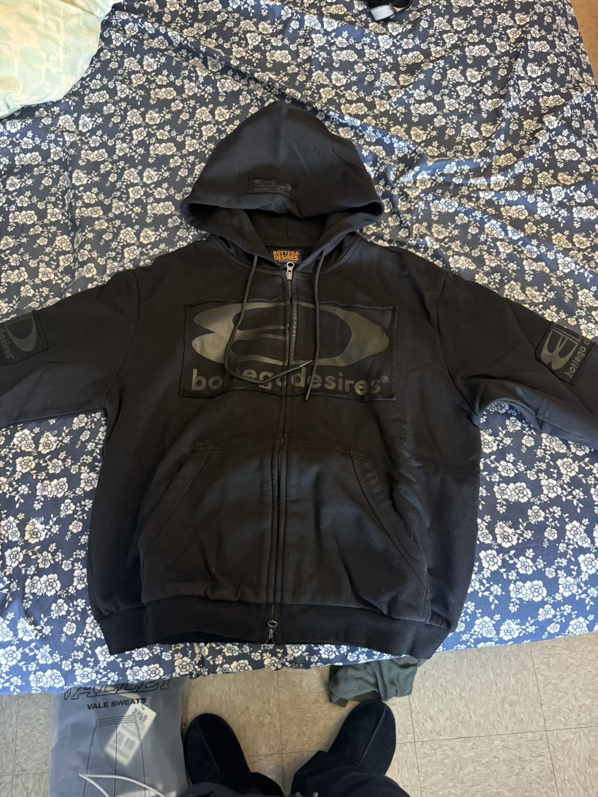 Bottega Desires Bottega Desires Black Tech Hoodie Size US L / EU 52-54 / 3 - 2 Thumbnail