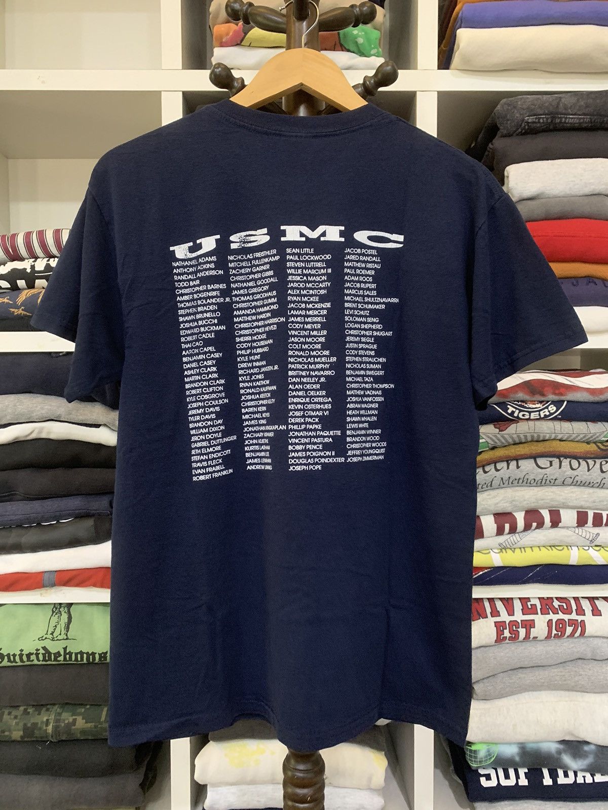 Vintage Vintage USMC T-Shirt Size US M / EU 48-50 / 2 - 1 Thumbnail