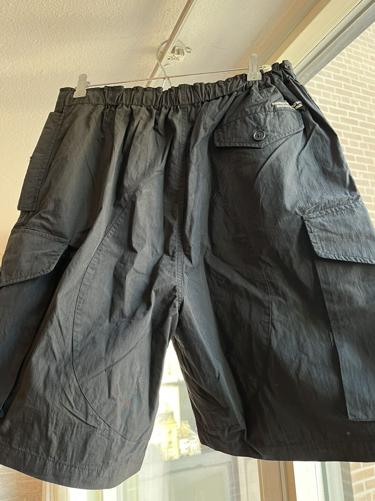 Other U.Sage M51 Nylon-Cotton Cargo Shorts Black Size Large (L) Size US 34 / EU 50 - 5 Thumbnail