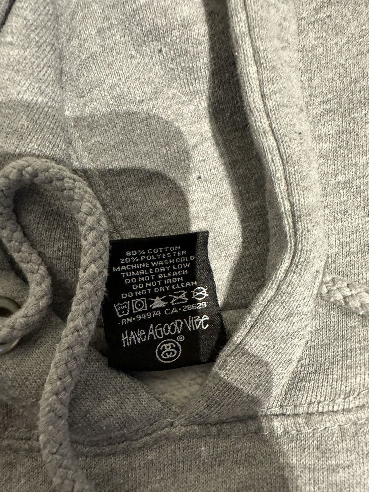 Stussy Stussy vintage hoodie Size US M / EU 48-50 / 2 - 3 Thumbnail