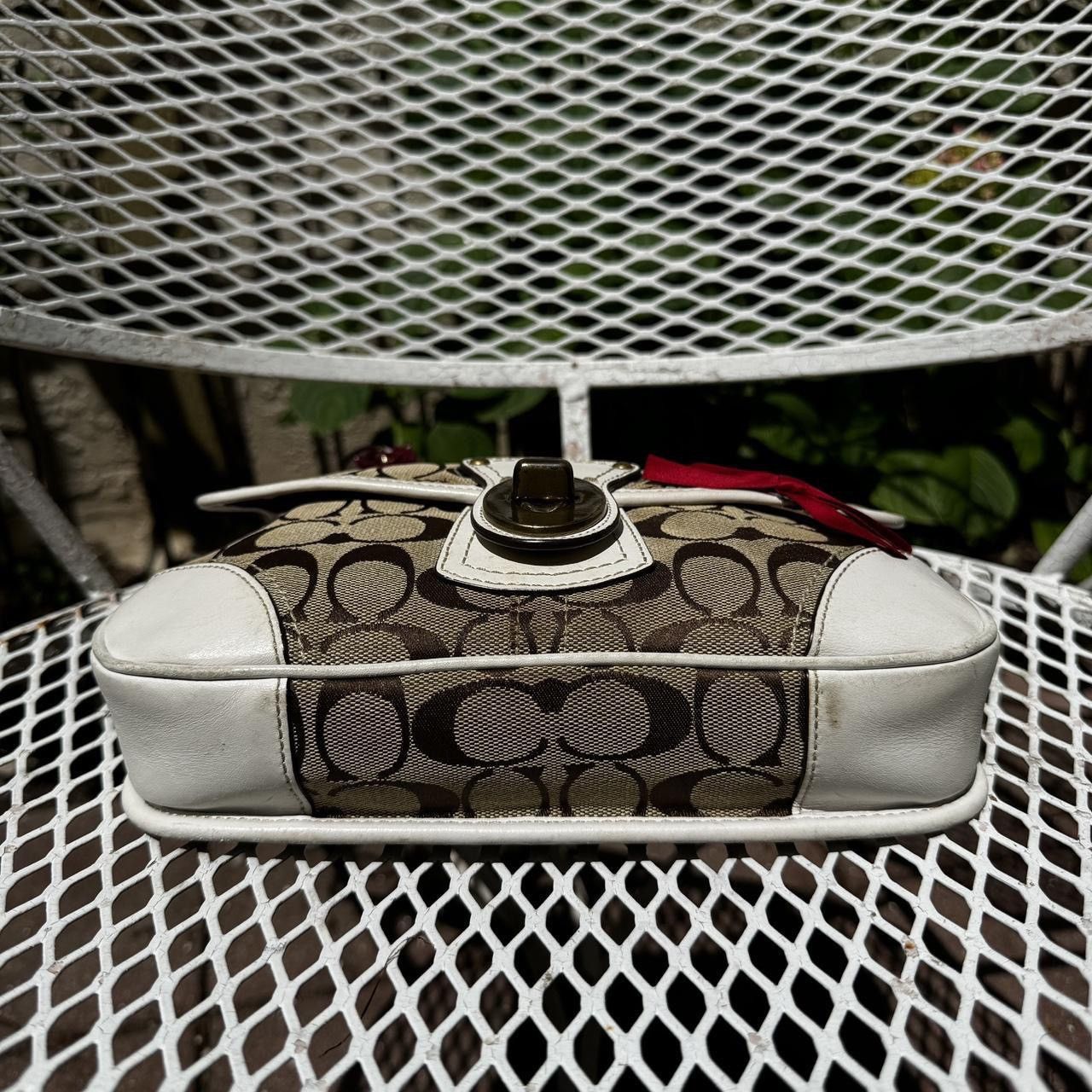 Coach Vintage Coach White & Monogramed Crossbody Size ONE SIZE - 3 Thumbnail