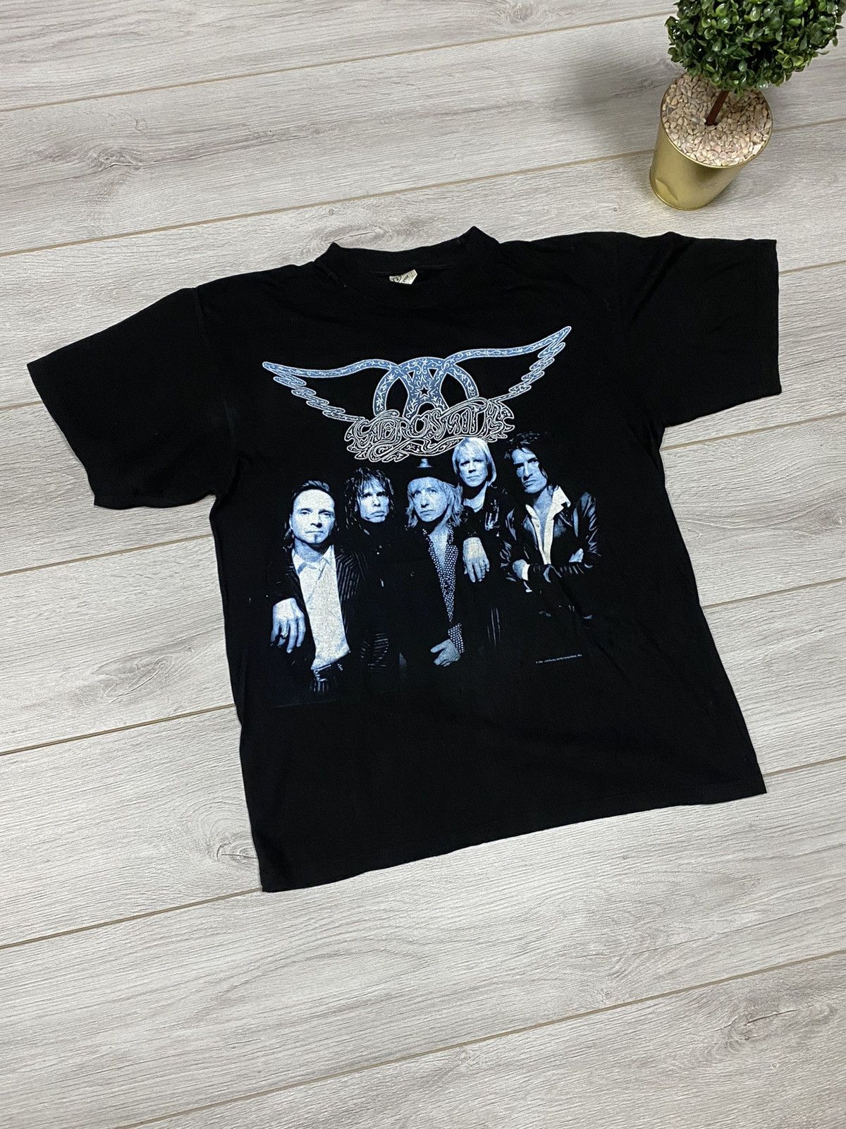Band Tees 1997 Aerosmith Nine Lives Tour t-shirt Size US L / EU 52-54 / 3 - 3 Thumbnail