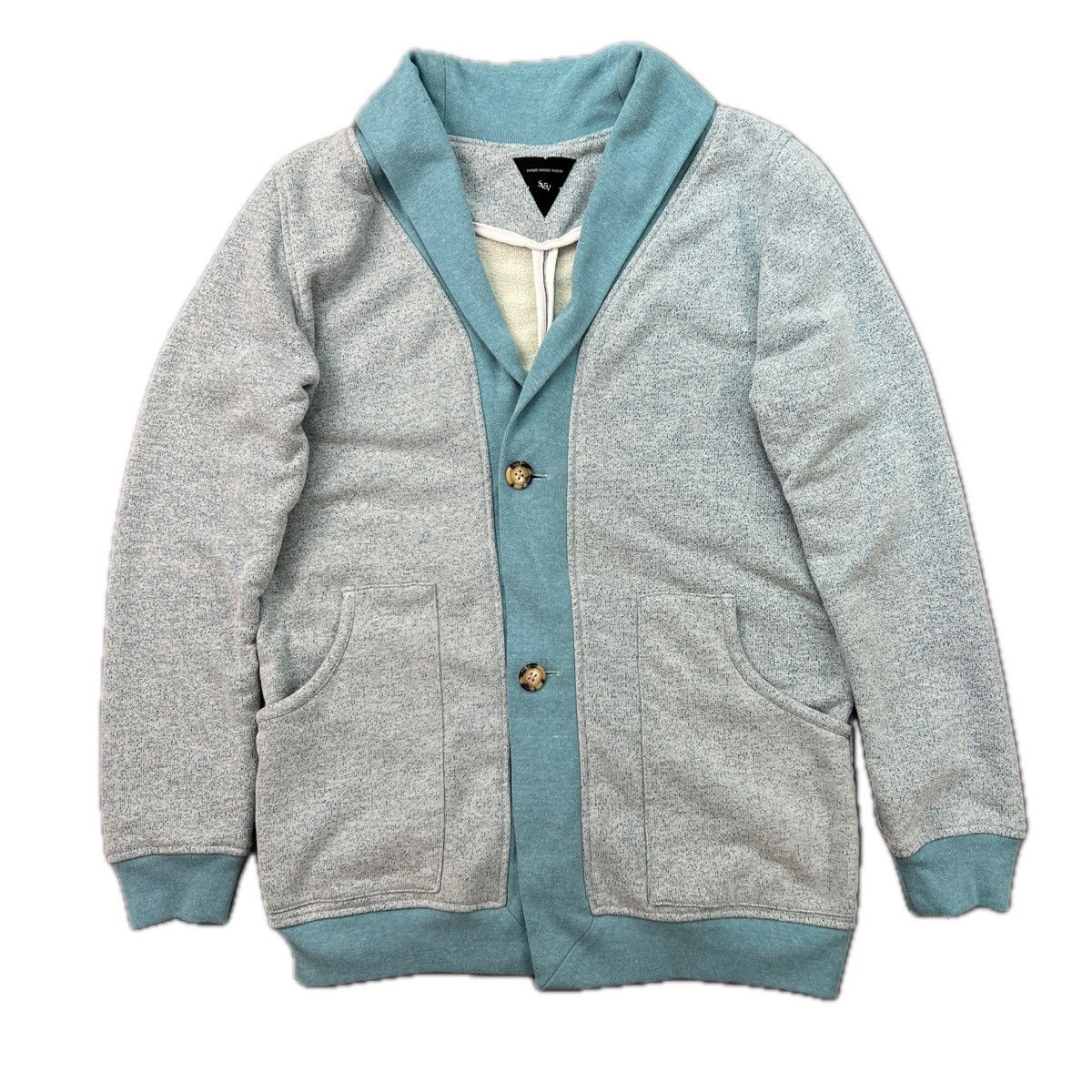 Japanese Brand SERUM VERSUS VENOM 2 Button Terrycloth Jacket Size US L / EU 52-54 / 3 - 1 Thumbnail