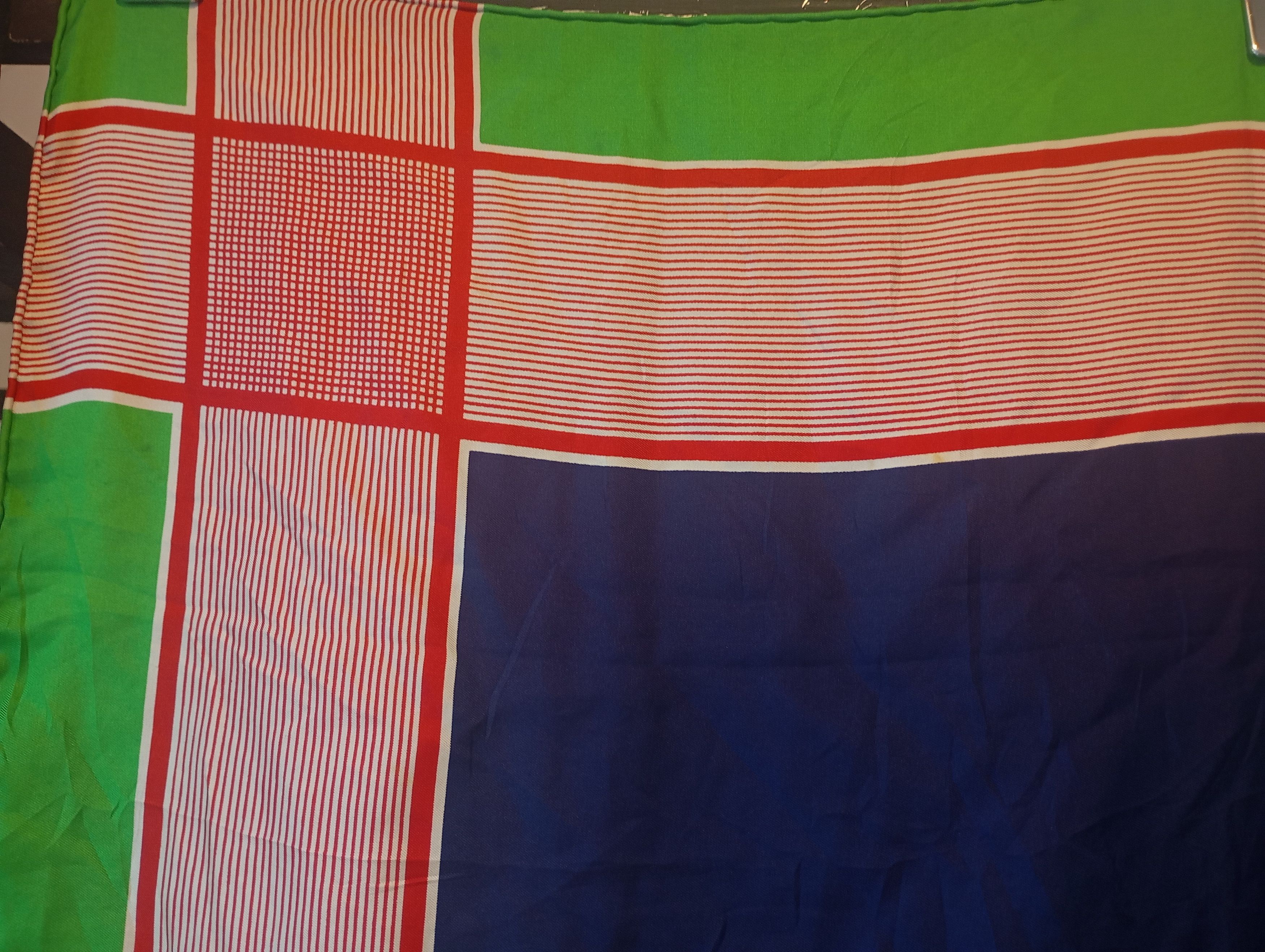 Yves Saint Laurent YSL Yves Saint Laurent Silk Scarf Scarves Handkerchief Size ONE SIZE - 3 Thumbnail