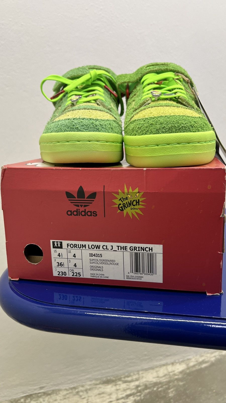 Adidas Adidas Forum grinch womens Size US 4.5 / IT 34.5 - 3 Thumbnail