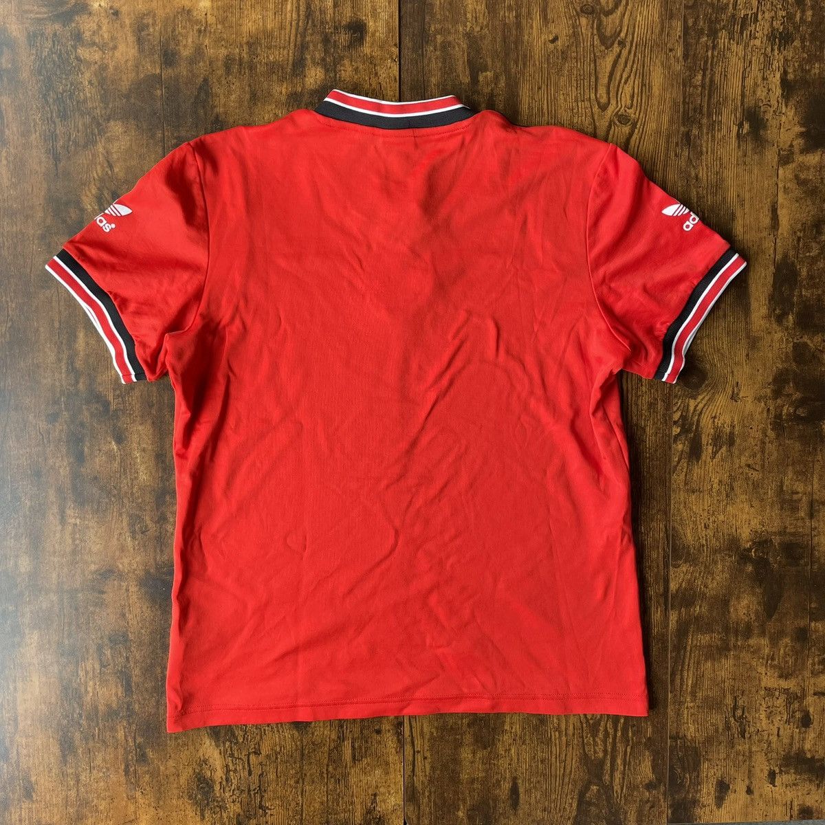 Adidas Manchester United 1985 Adidas FA cup home soccer jersey Size US L / EU 52-54 / 3 - 2 Thumbnail