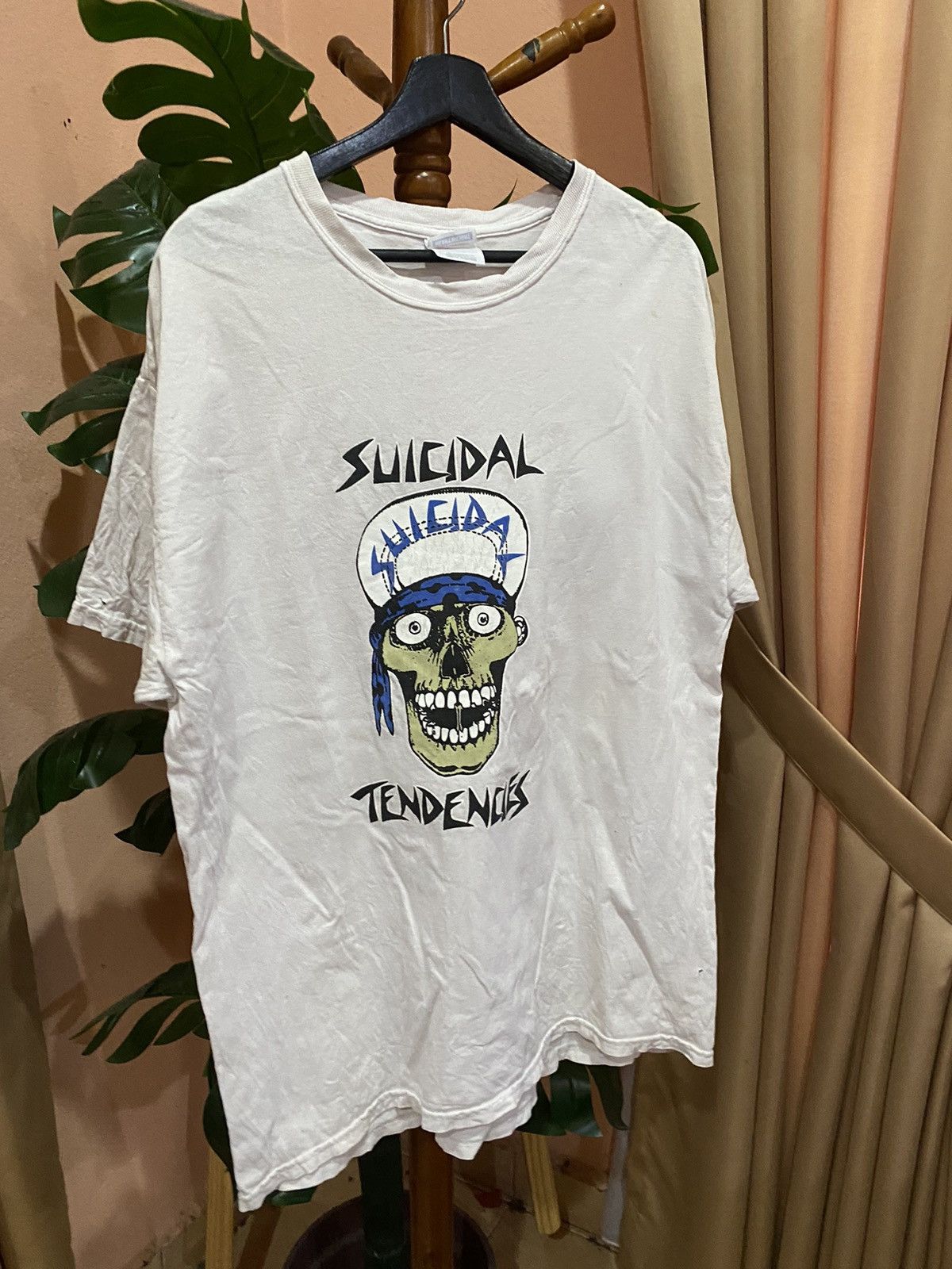 Band Tees Vintage Suicidal Tendencies Punk Rock Band T-Shirt – Hanes Size US XL / EU 56 / 4 - 3 Thumbnail
