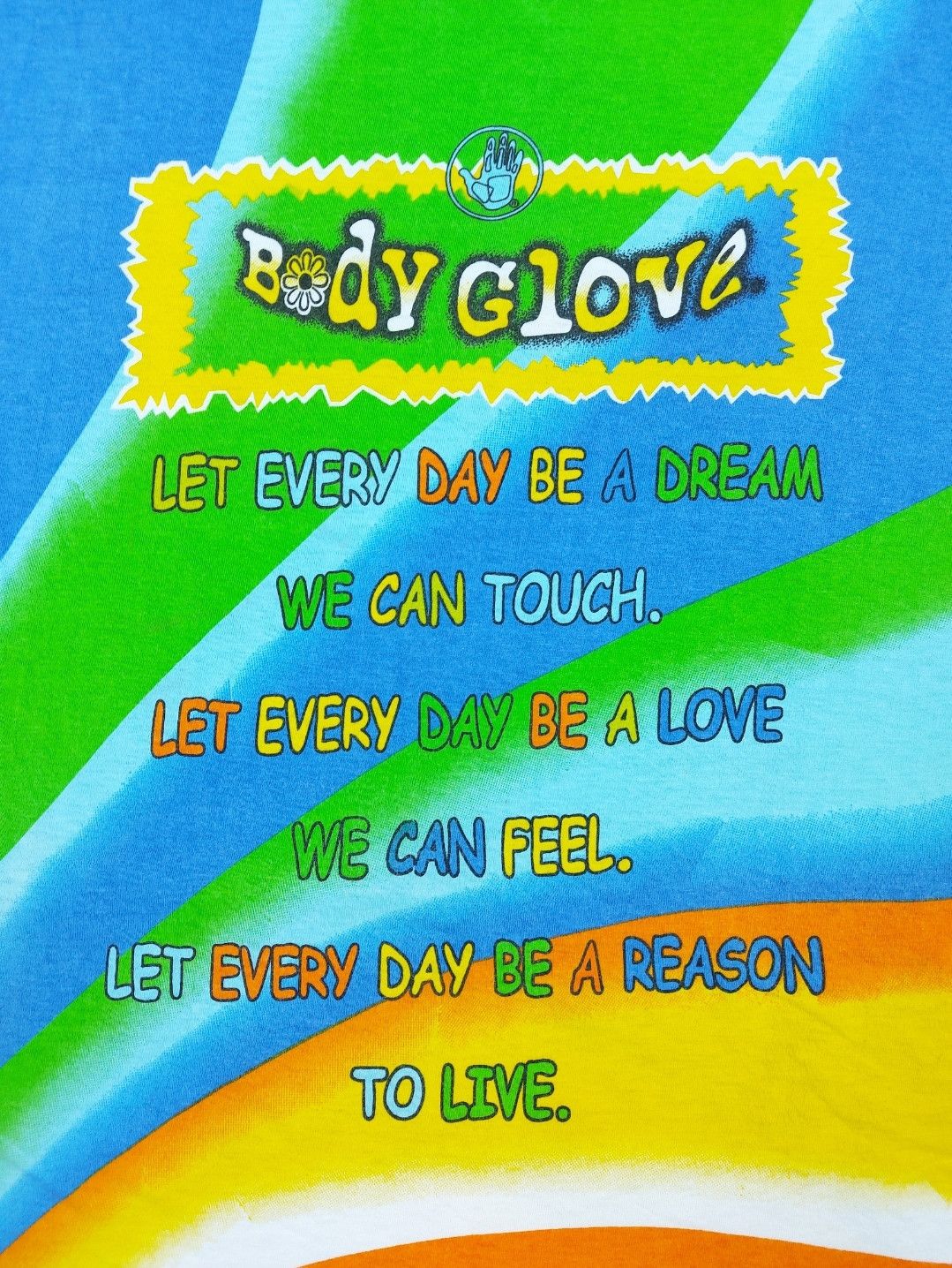 Body Glove × Vintage Vintage 80s Body Glove All Over Print Double-Sided TEE Size US XL / EU 56 / 4 - 4 Thumbnail