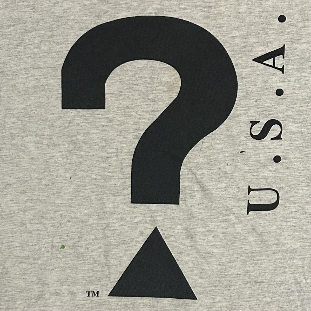 Guess × Vintage Vintage Guess Grey T-Shirt Size US XL / EU 56 / 4 - 4 Thumbnail