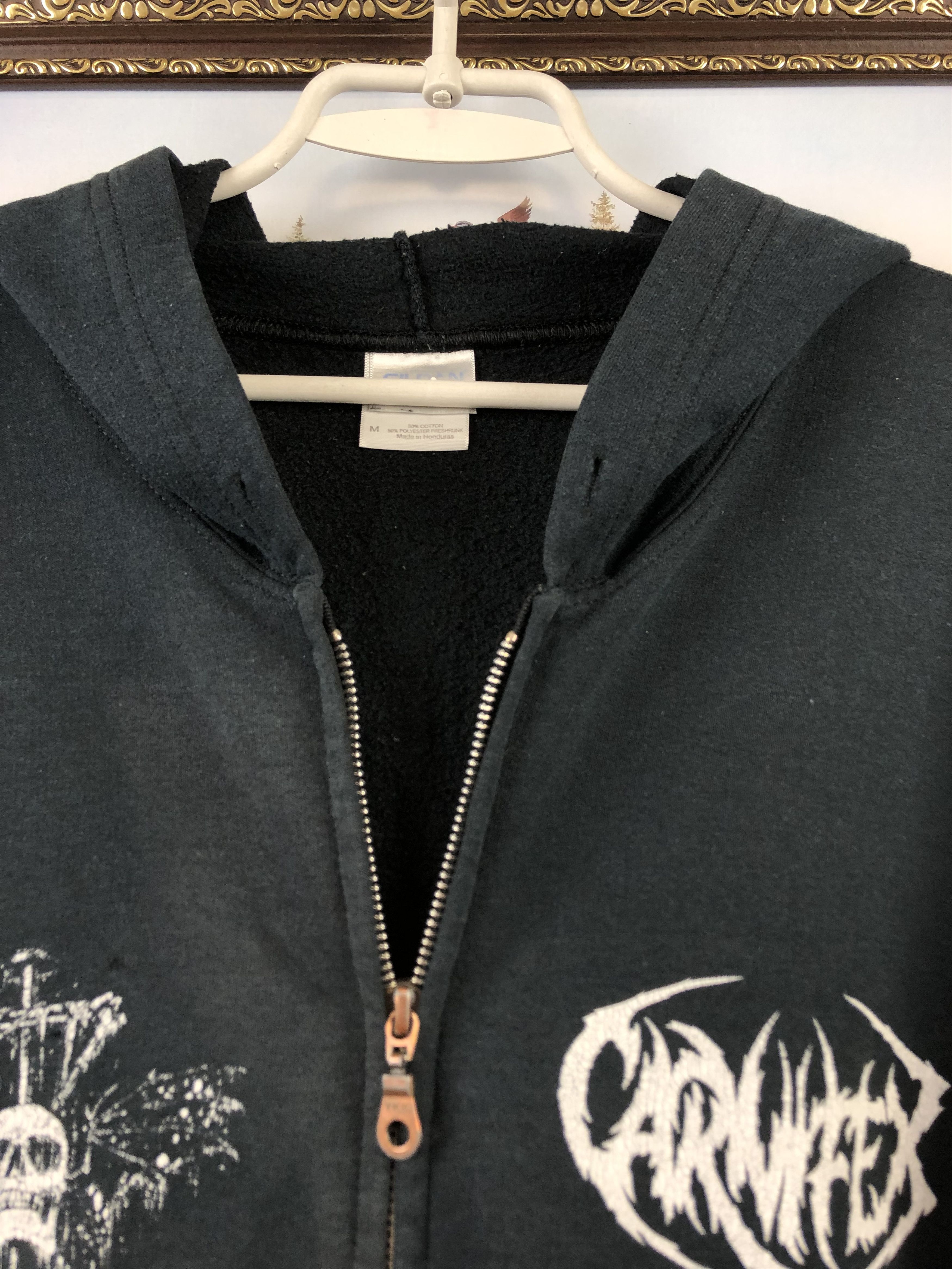 Band Tees Vintage Carnifex Hoodie Band Black Metal Graphic Grindcore Size US M / EU 48-50 / 2 - 13 Thumbnail