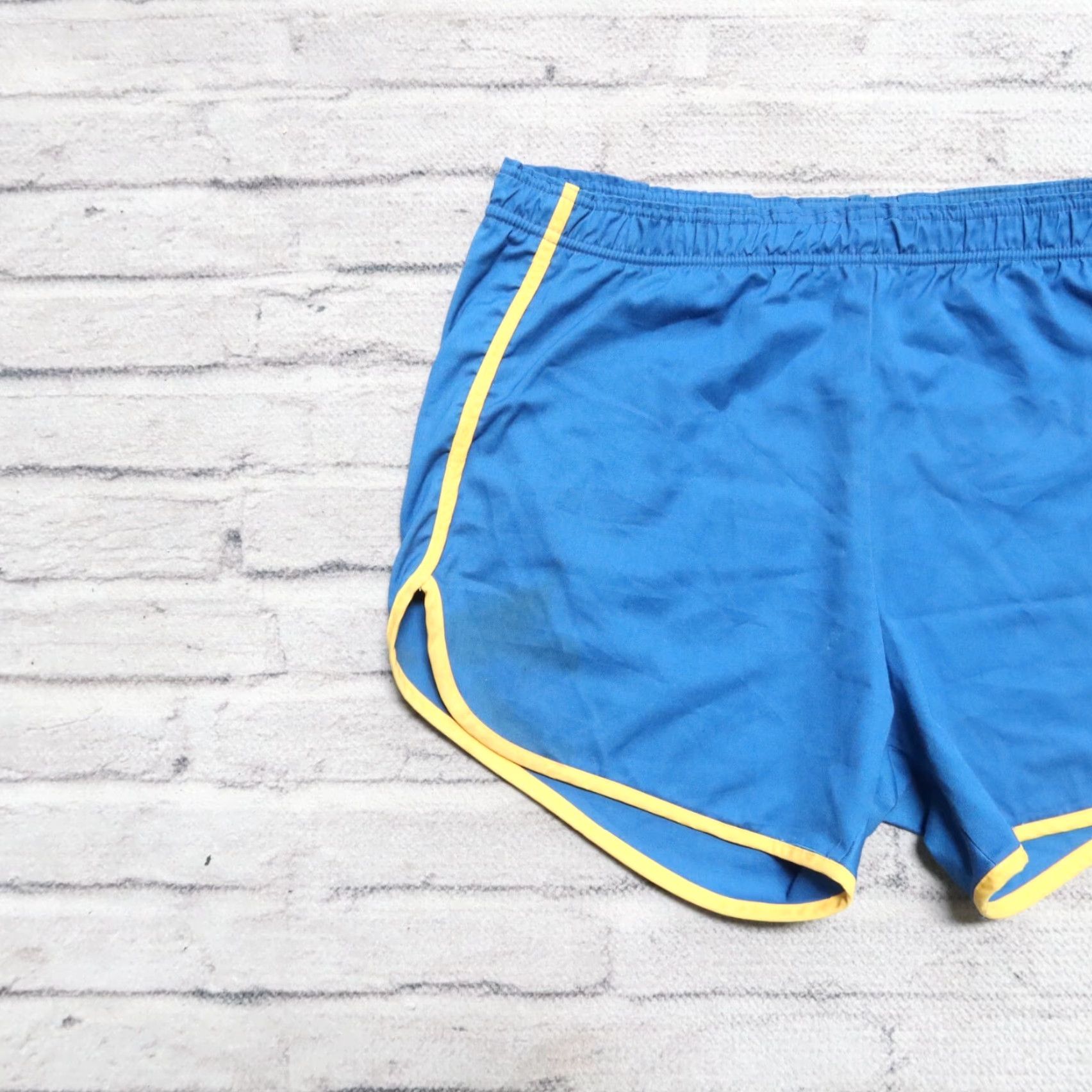 Ben Davis VINTAGE Ben Davis Shorts Denim Pants 34-36 Blue 60s Work Wear Union Made in USA Mens Shorts Size US 34 / EU 50 - 3 Thumbnail