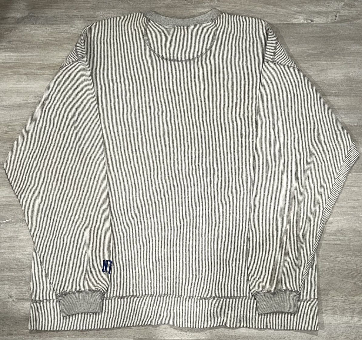 NFL × Vintage NFL Vintage Giants Grey Sweater Size US XXL / EU 58 / 5 - 2 Thumbnail