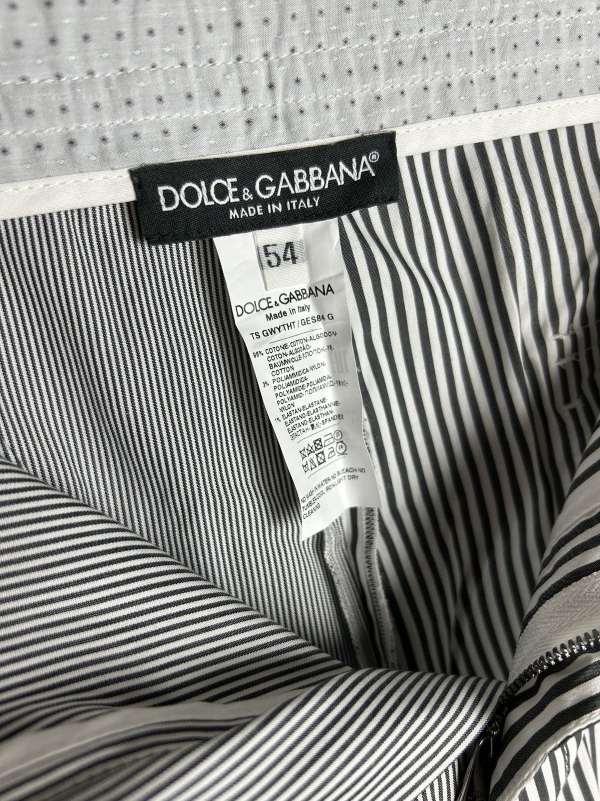 Dolce & Gabbana Dolce & Gabbana striped cargo set shirt+pants Size US 36 / EU 52 - 19 Thumbnail