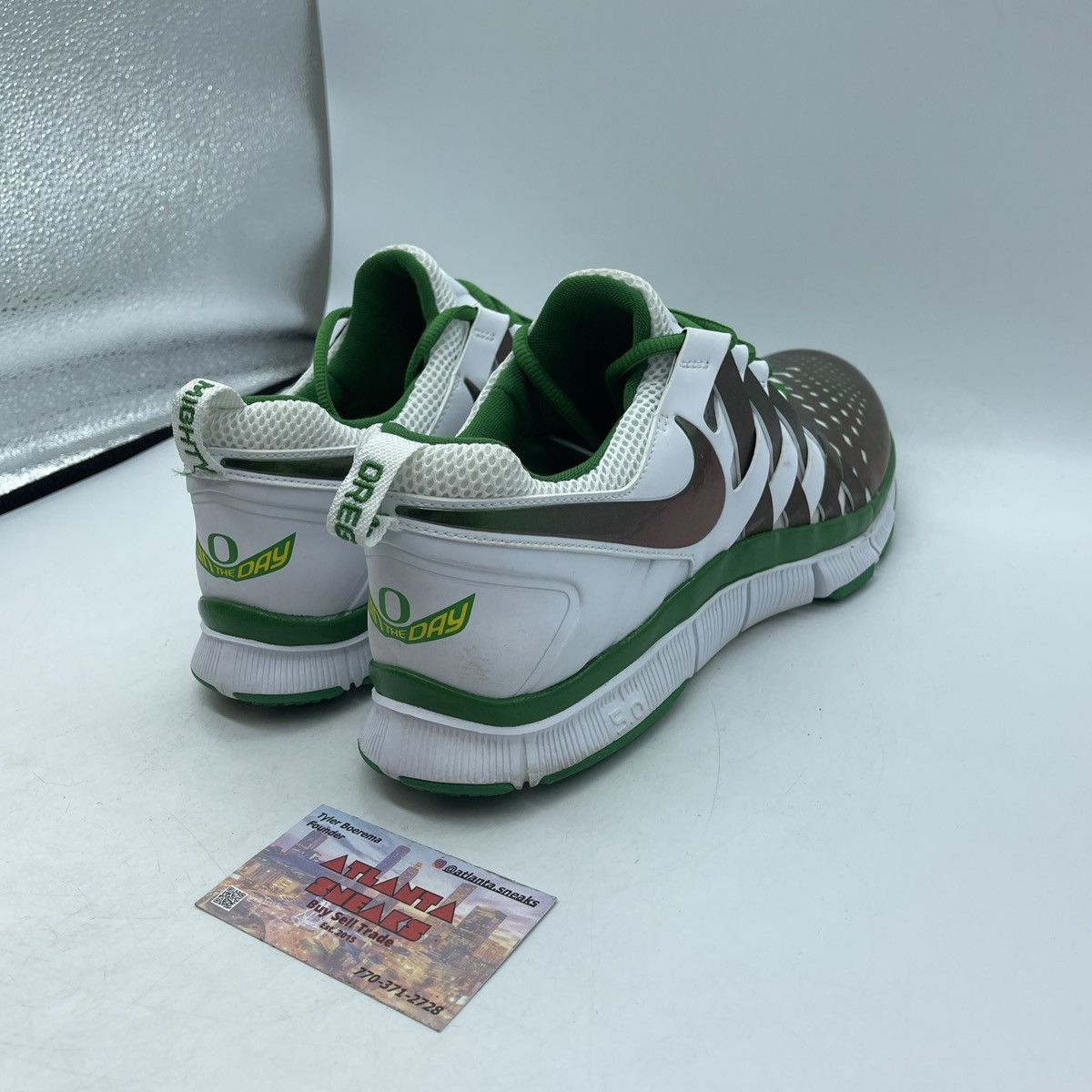 Nike Free trainer 5.0 Oregon win the day Size US 11 / EU 44 - 5 Thumbnail
