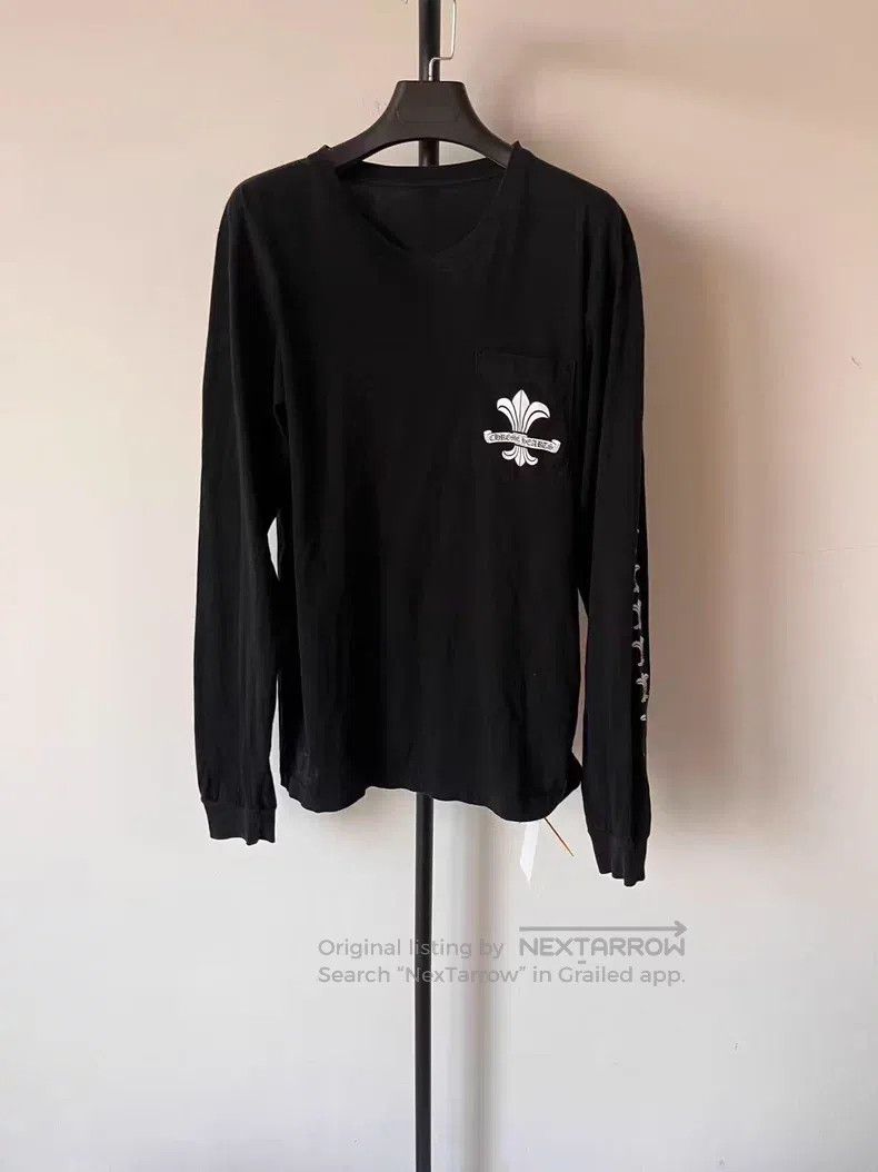 Chrome Hearts CHROME HEARTS Size M Scout scroll printed flower arm long s Size US M / EU 48-50 / 2 - 2 Thumbnail