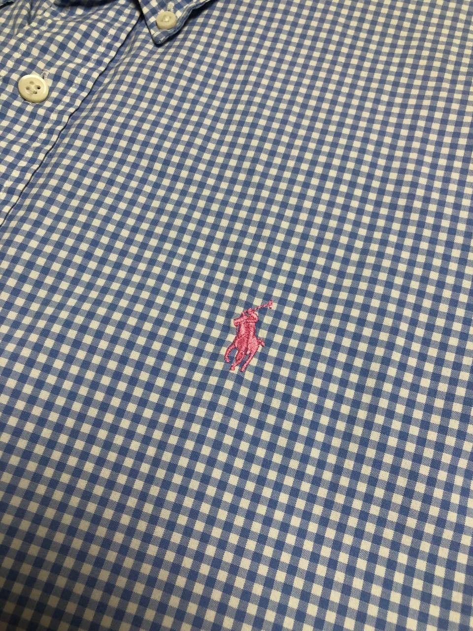 Polo Ralph Lauren × Vintage Polo Ralph Lauren Shirt Gray Button Up Size US XL / EU 56 / 4 - 7 Thumbnail