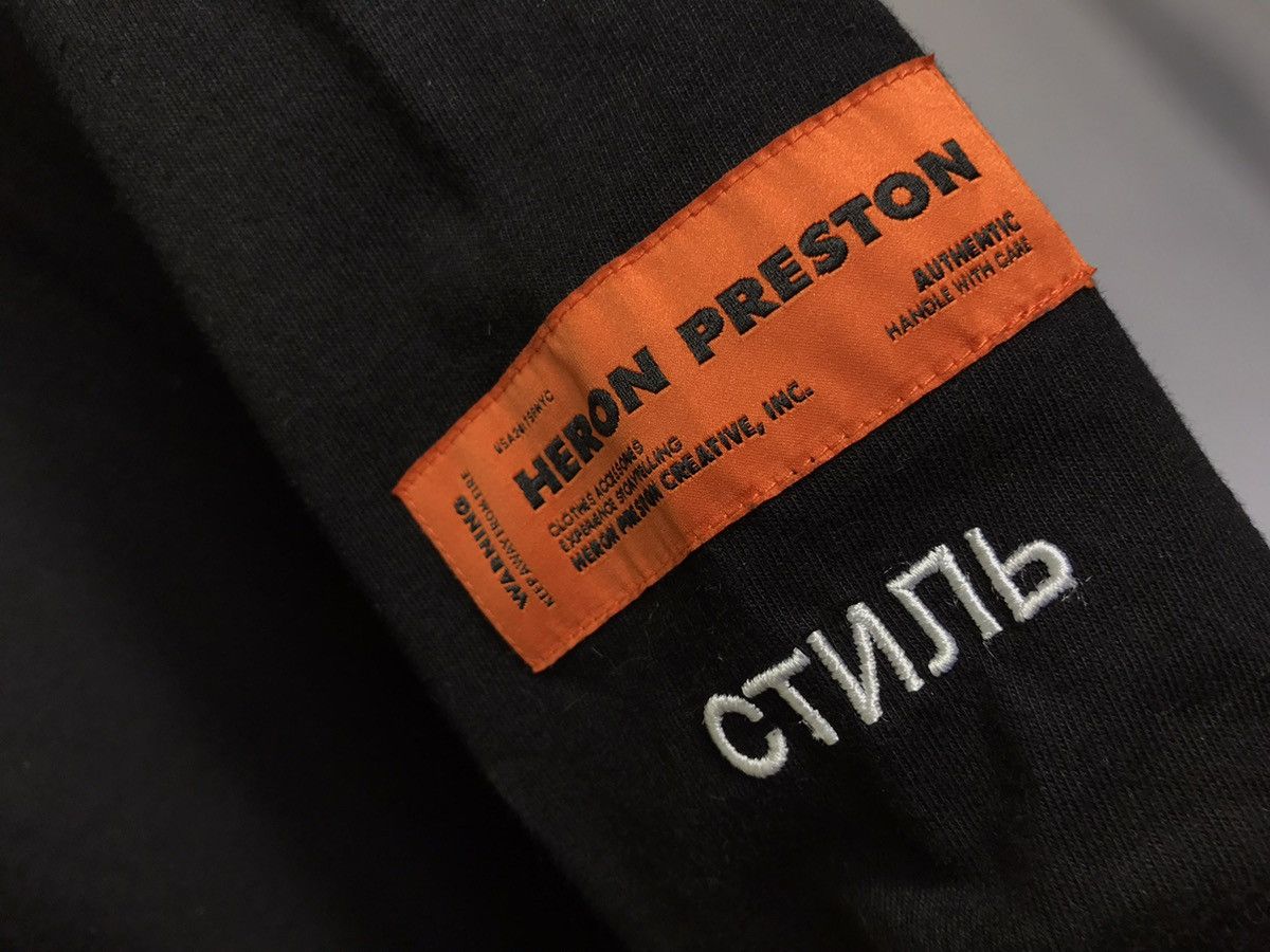Carhartt Carhartt WIP x Heron Preston Embroidered Long Sleeve T-Shirt Size US M / EU 48-50 / 2 - 4 Thumbnail