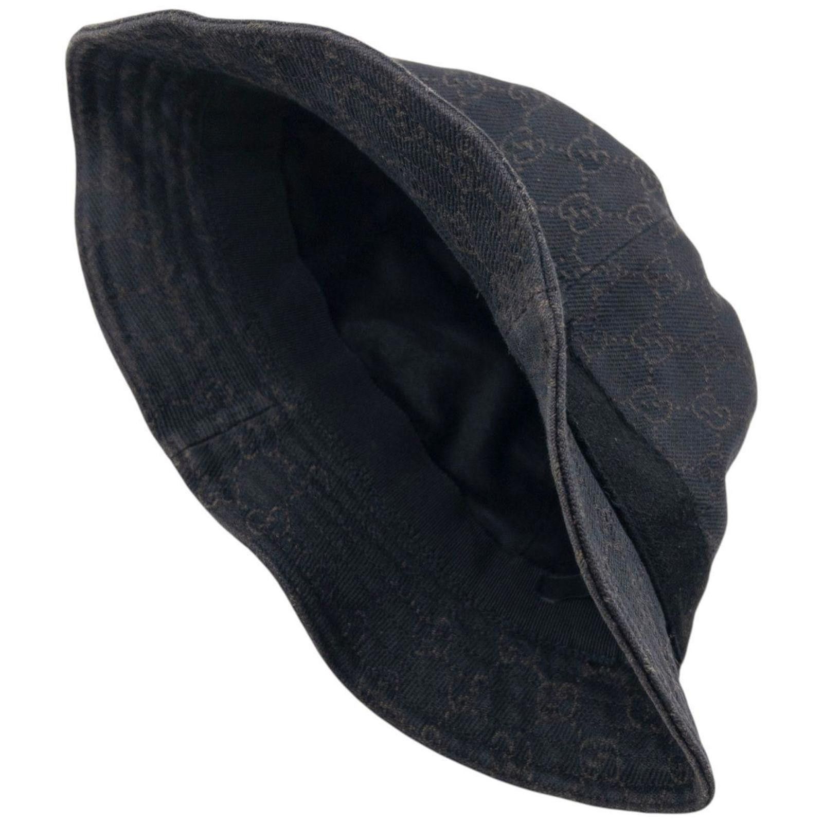 Gucci Vintage 2000s Gucci Monogram Bucket Hat Size M Size ONE SIZE - 8 Thumbnail