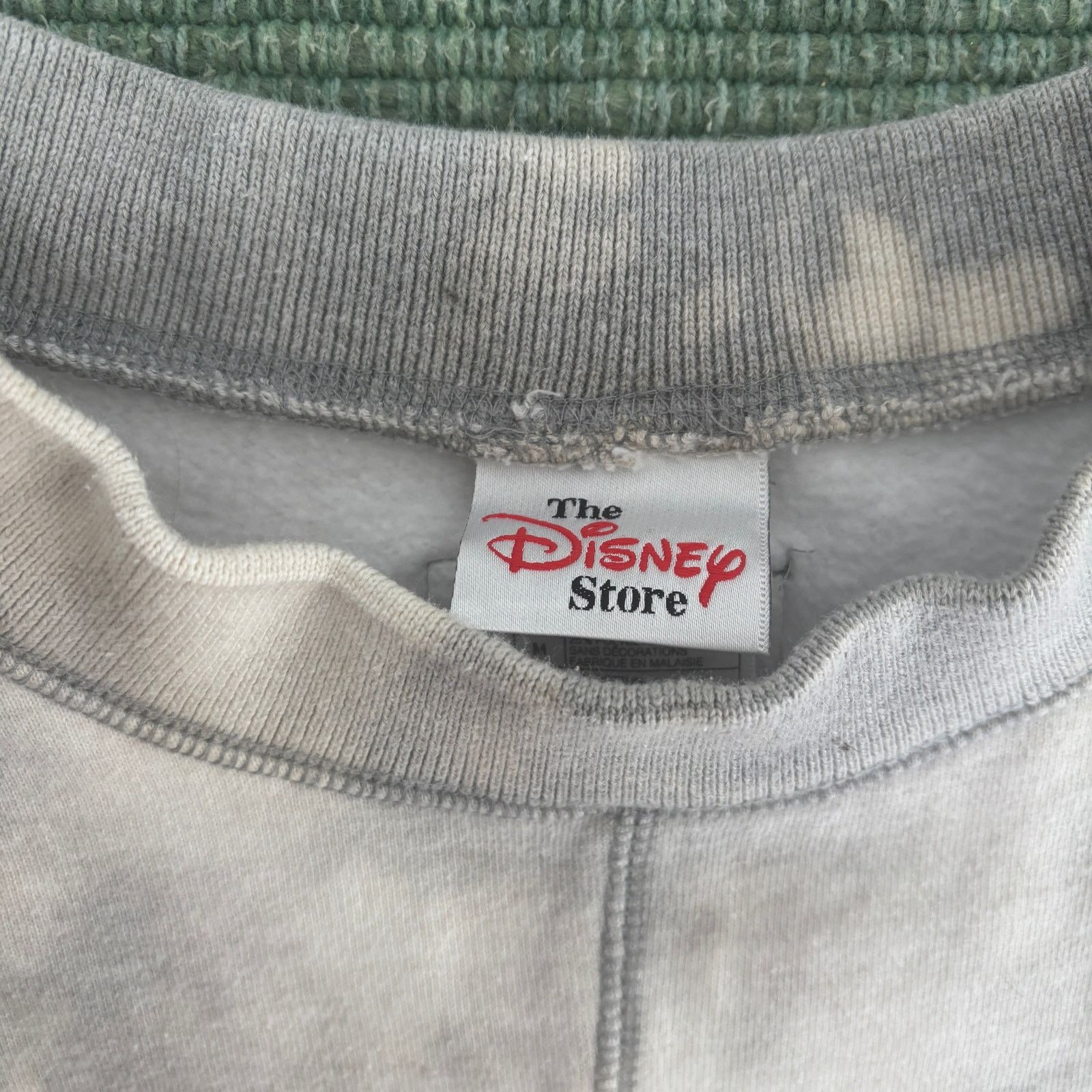 Disney × Vintage Vintage embroidered thrashed mickey mouse grunge sweatshirt Size US M / EU 48-50 / 2 - 7 Thumbnail