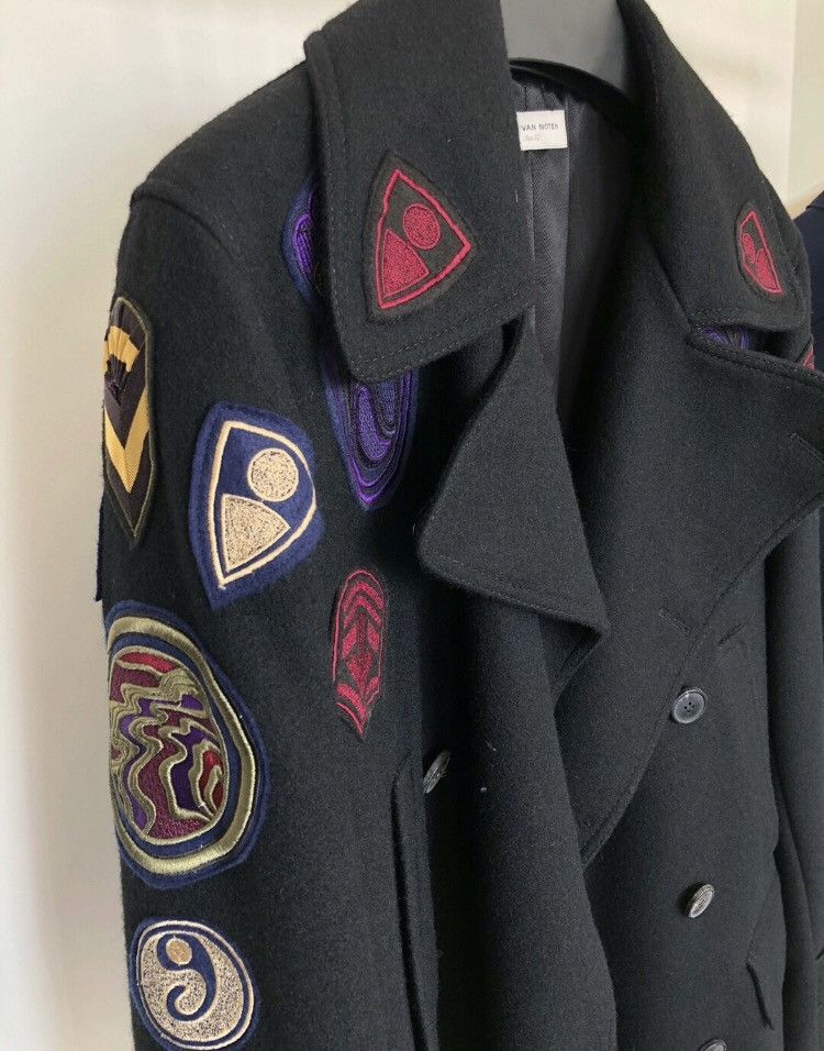 Dries Van Noten Dries van noten Men's wool coat 2412-Nextarrow Size US M / EU 48-50 / 2 - 4 Thumbnail
