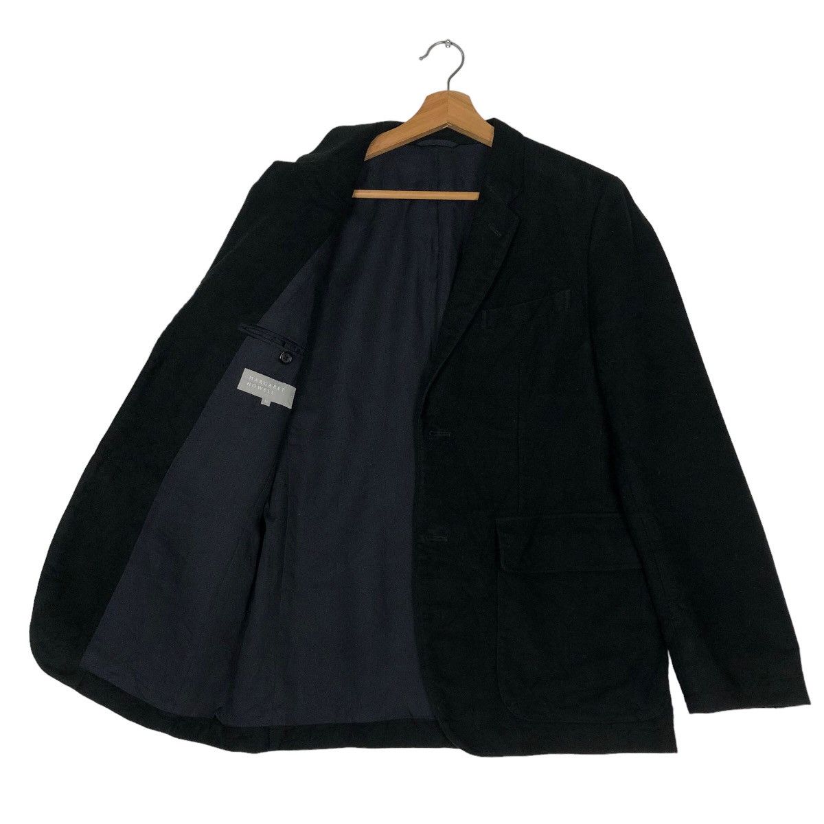 Margaret Howell 🔥Rich Black Vtg Chore Work Jacket Margaret Howell Japan Size US M / EU 48-50 / 2 - 9 Thumbnail