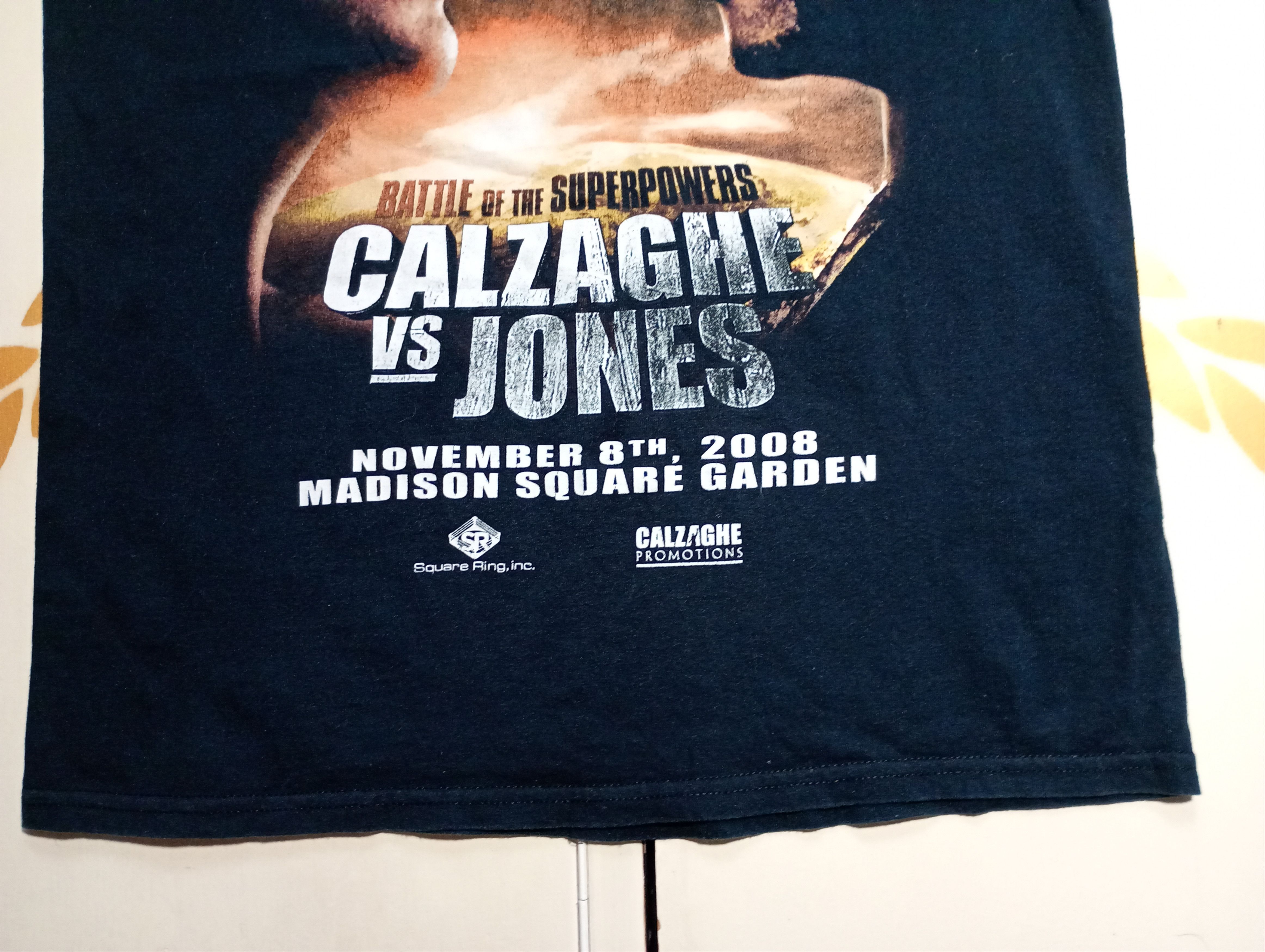 Gildan × Vintage Gildan Calzaghe vs Jones November 8th 2008 T-Shirt Size US M / EU 48-50 / 2 - 3 Thumbnail