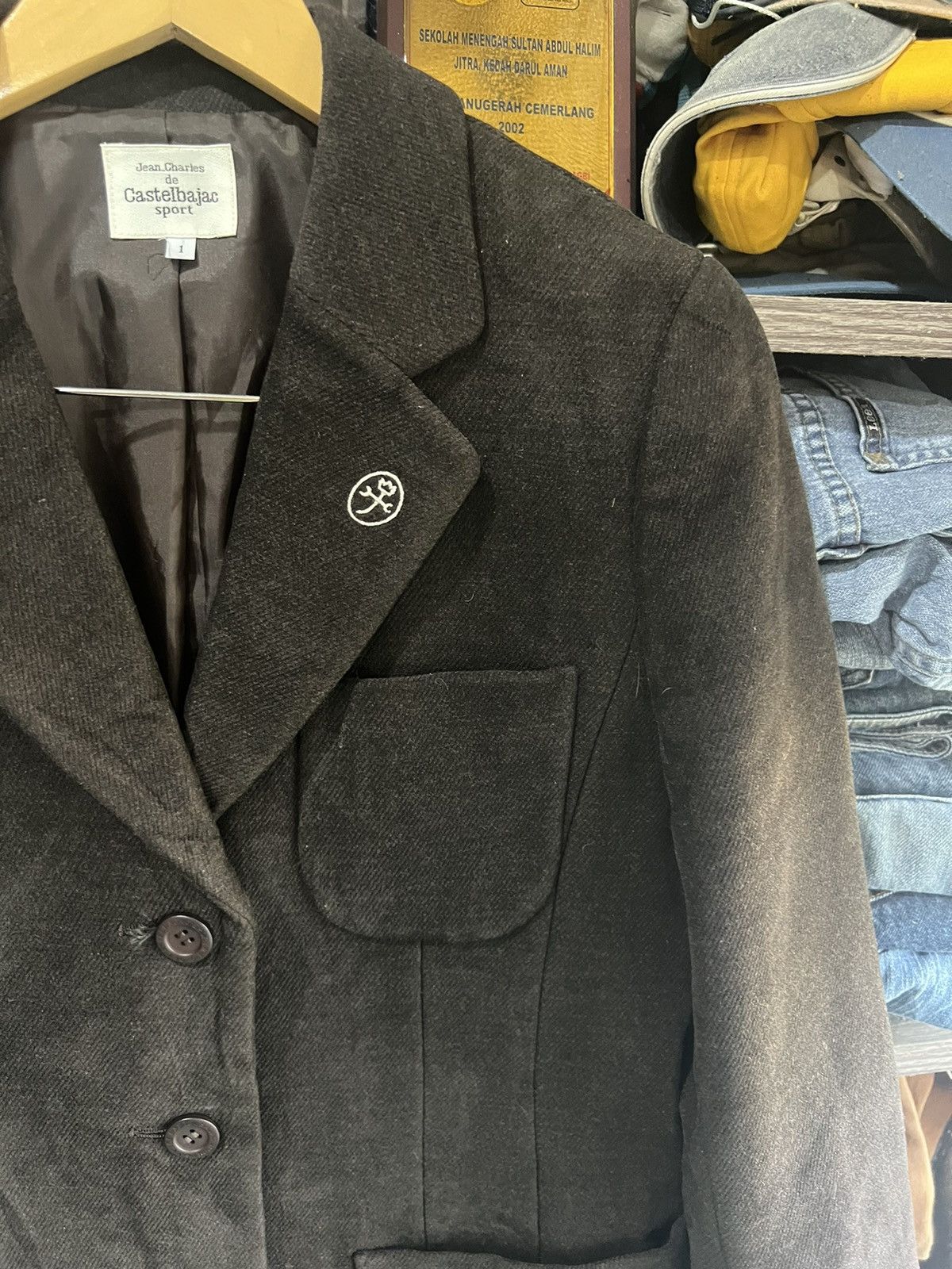 Jean Charles De Castelbajac 🔥Vintage Jean Charles de Castelbajac Blazer Size 36R - 6 Thumbnail