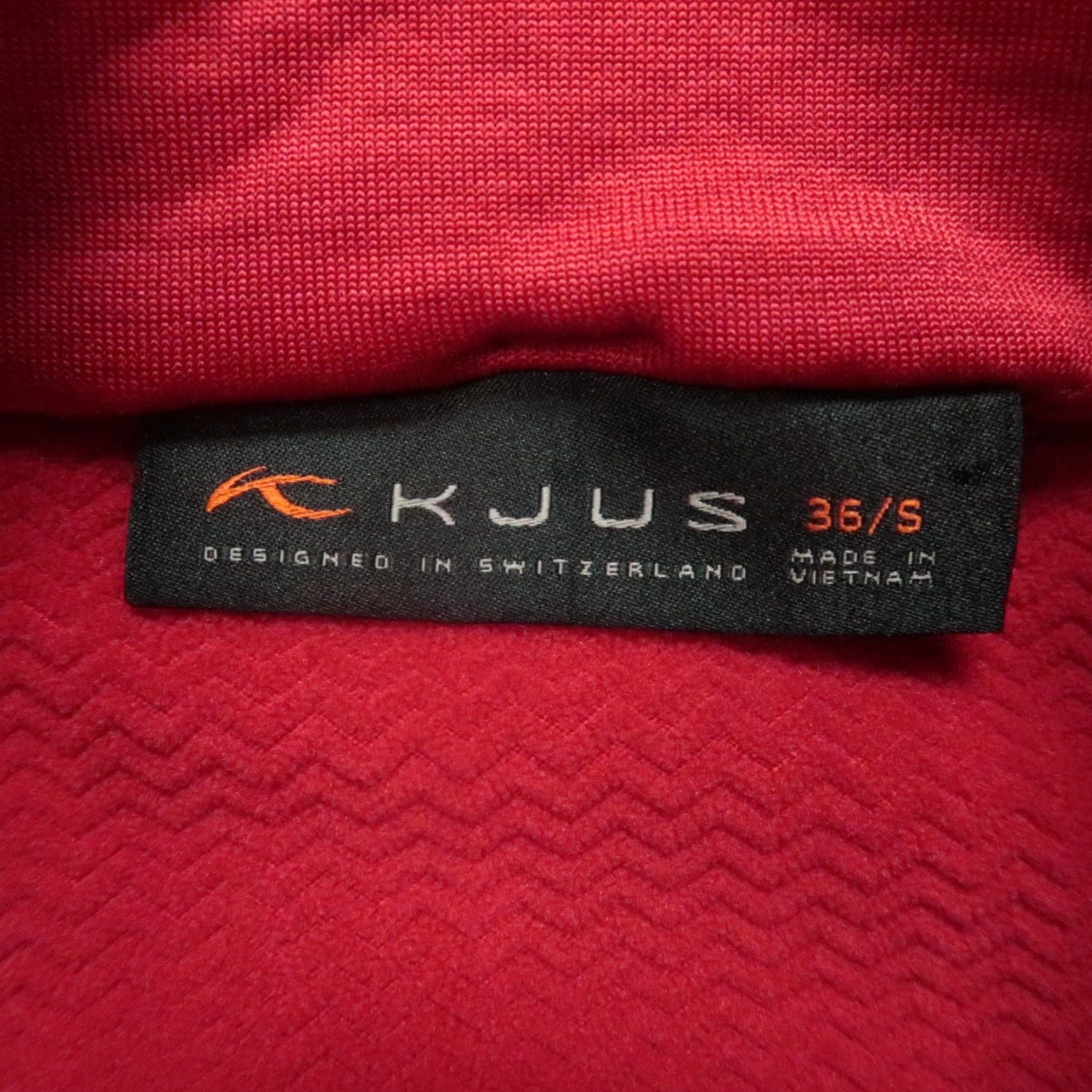 KJUS KJUS Jacket Womens Small Red Mirra CL Full Zip Pockets Lightweight Size S / US 4 / IT 40 - 3 Thumbnail