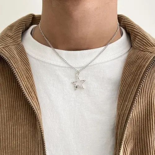 Jewelry Kizuki x Anzai vintage style silver star pendant necklace Size ONE SIZE - 7 Thumbnail
