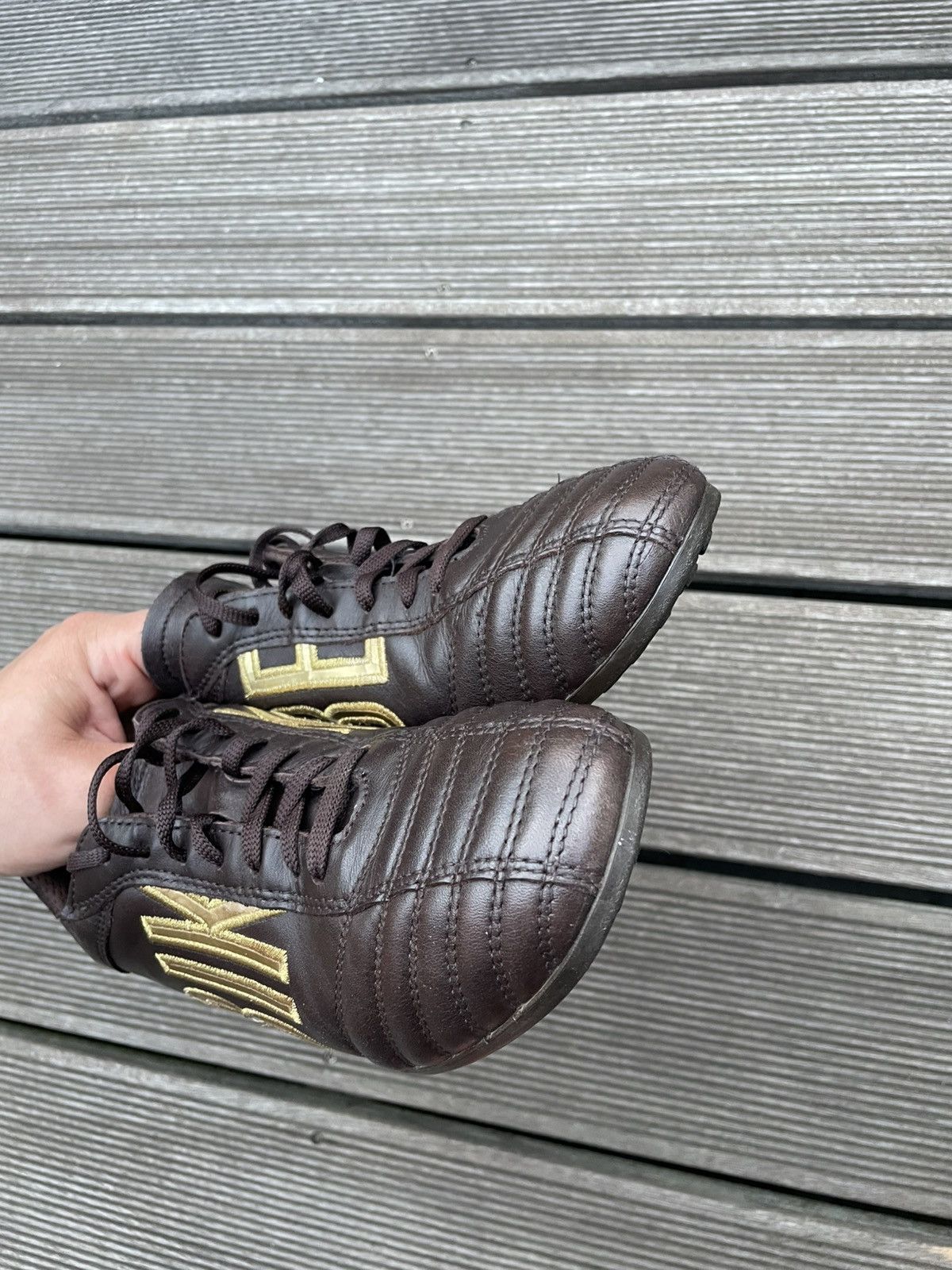 Dirk Bikkembergs Dirk Bikkembergs Leather Sneakers Size US 8 / IT 38 - 5 Thumbnail