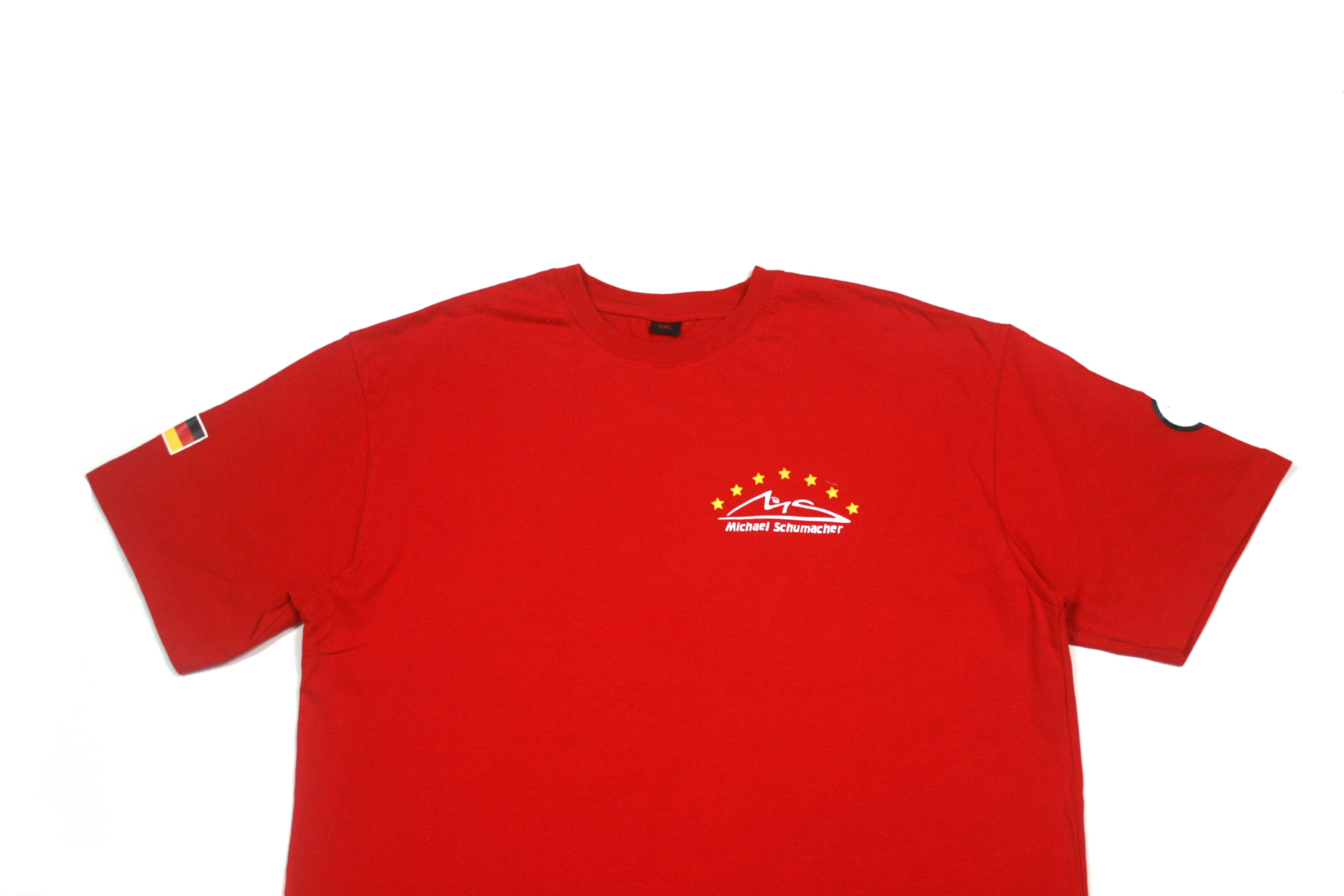 Ferrari 00S Michael Schumacher Logo Germany T-Shirt Vintage Size US XXL / EU 58 / 5 - 3 Thumbnail