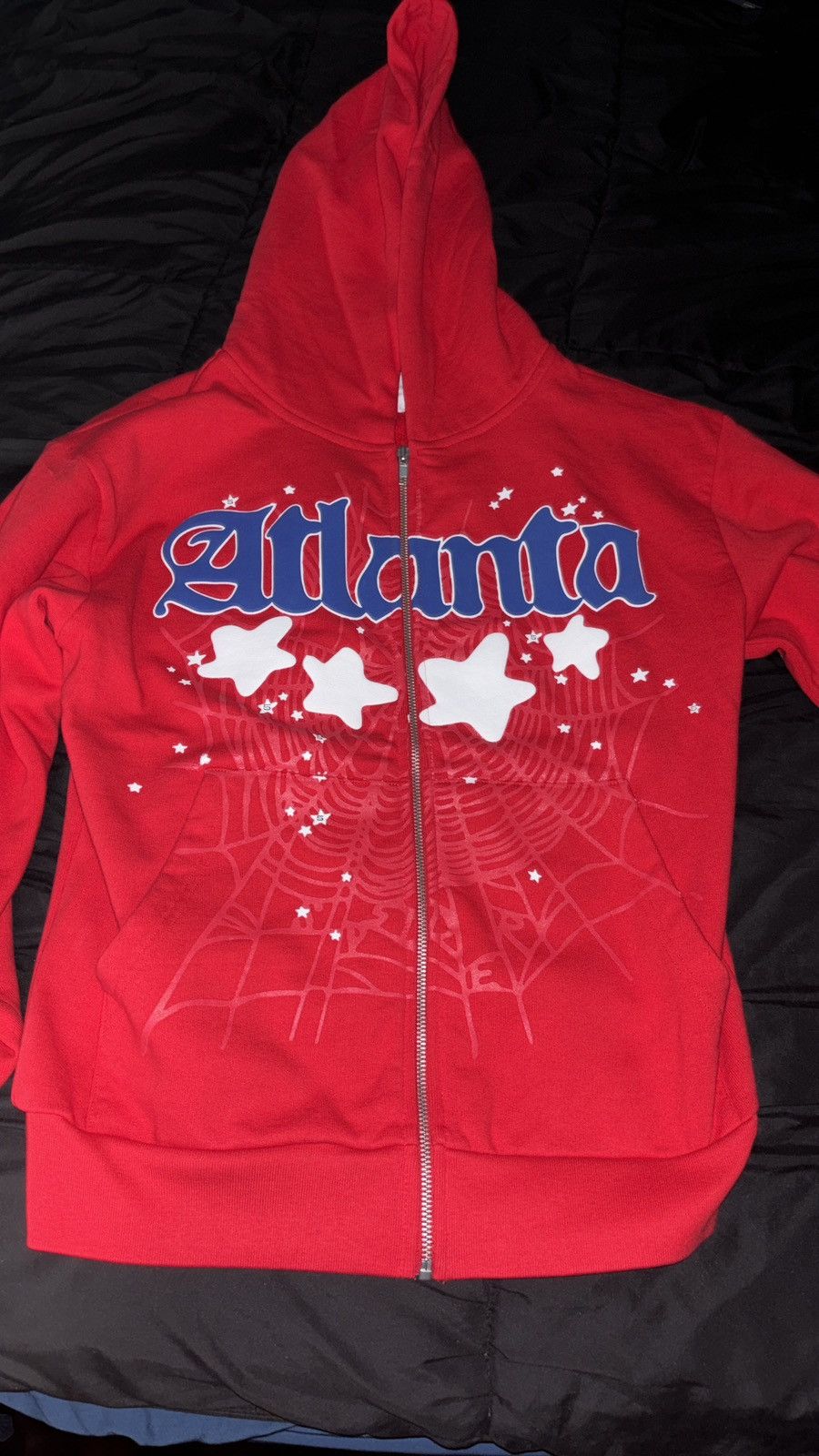Spider Worldwide Red Hoodie | Grailed