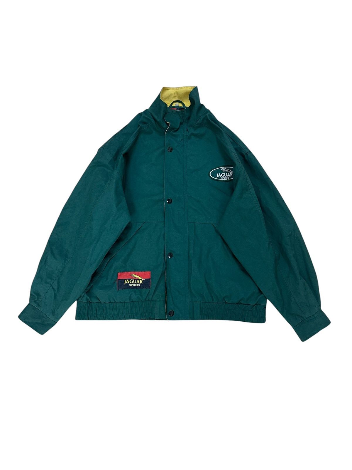 Vintage Rare And Beautiful Vintage Jaguar Work Jacket Green Size US M / EU 48-50 / 2 - 1 Thumbnail