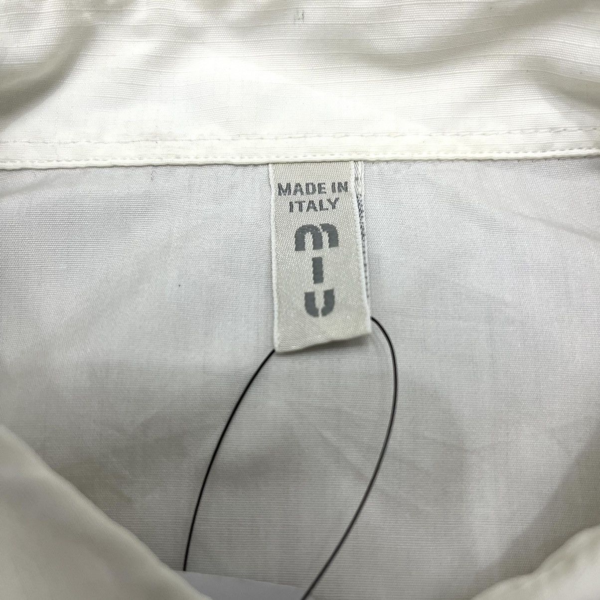 Prada 🇮🇹 Vintage Miu Miu White Button Up Shirt Size M / US 6-8 / IT 42-44 - 5 Thumbnail