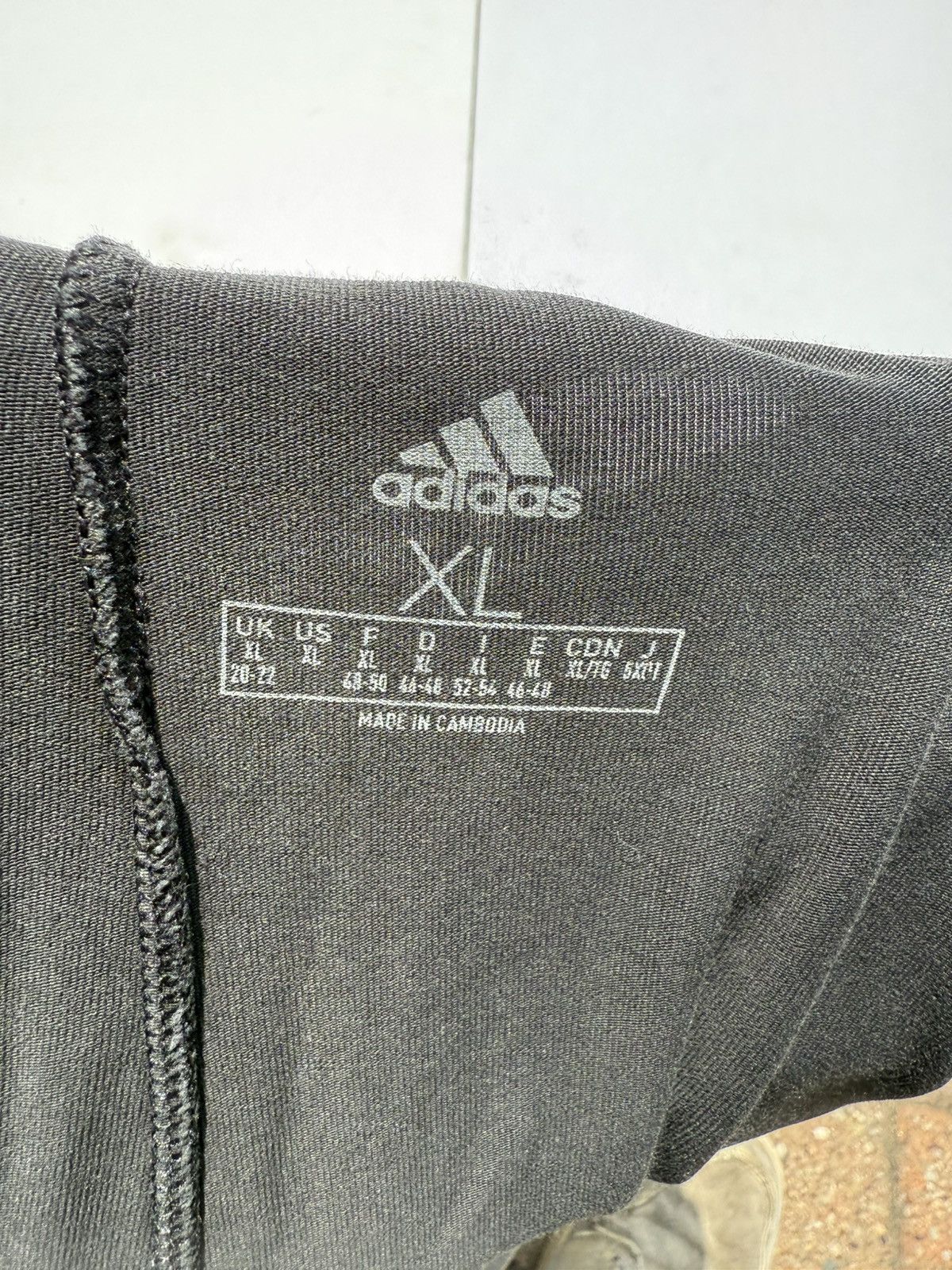 Adidas Black Adidas Leggings Size 40" / US 18 - 2 Thumbnail