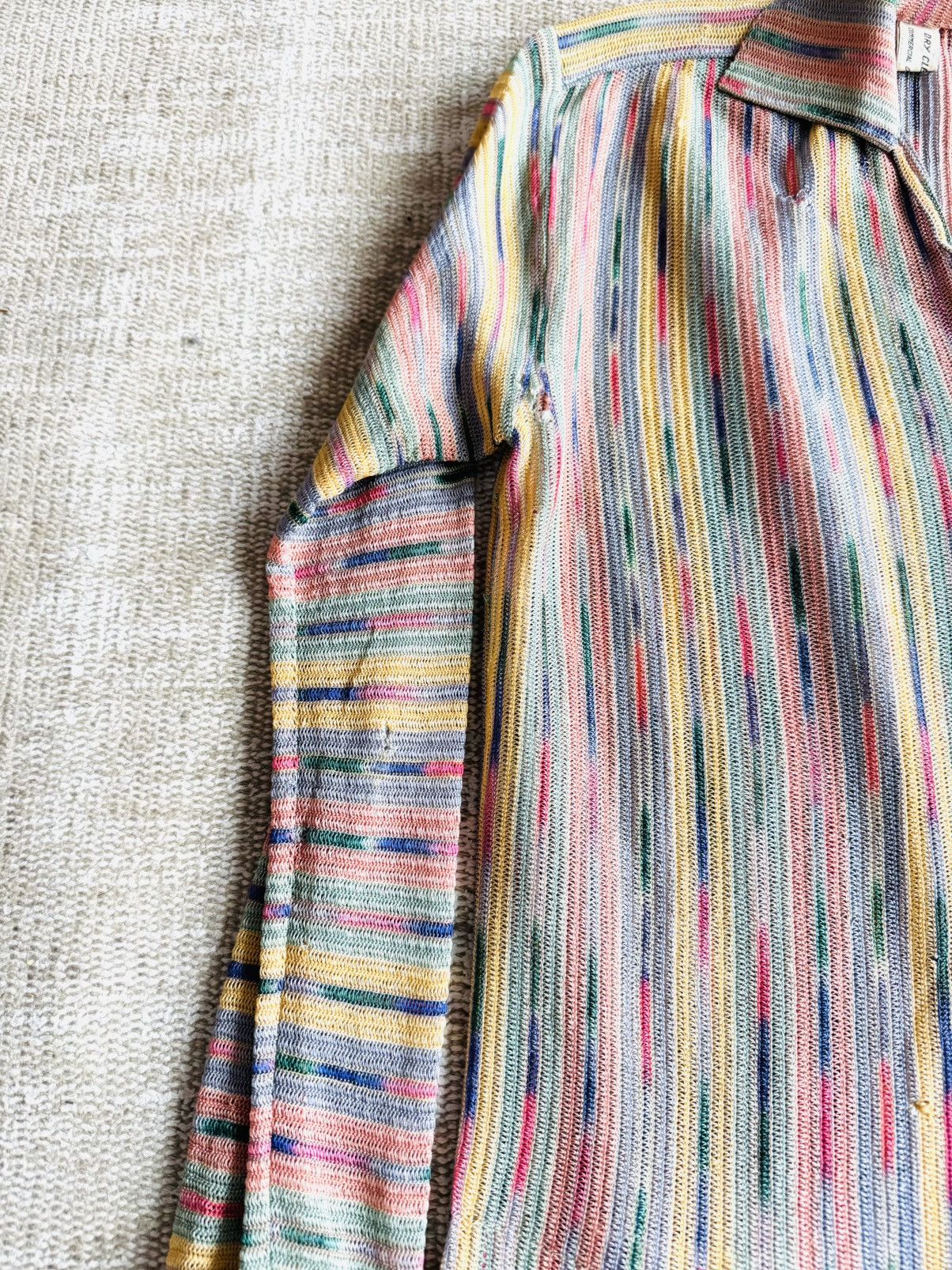 Missoni × Vintage Vintage Missoni distressed sheer knit tunic blouse sz 44 Size M / US 6-8 / IT 42-44 - 7 Thumbnail