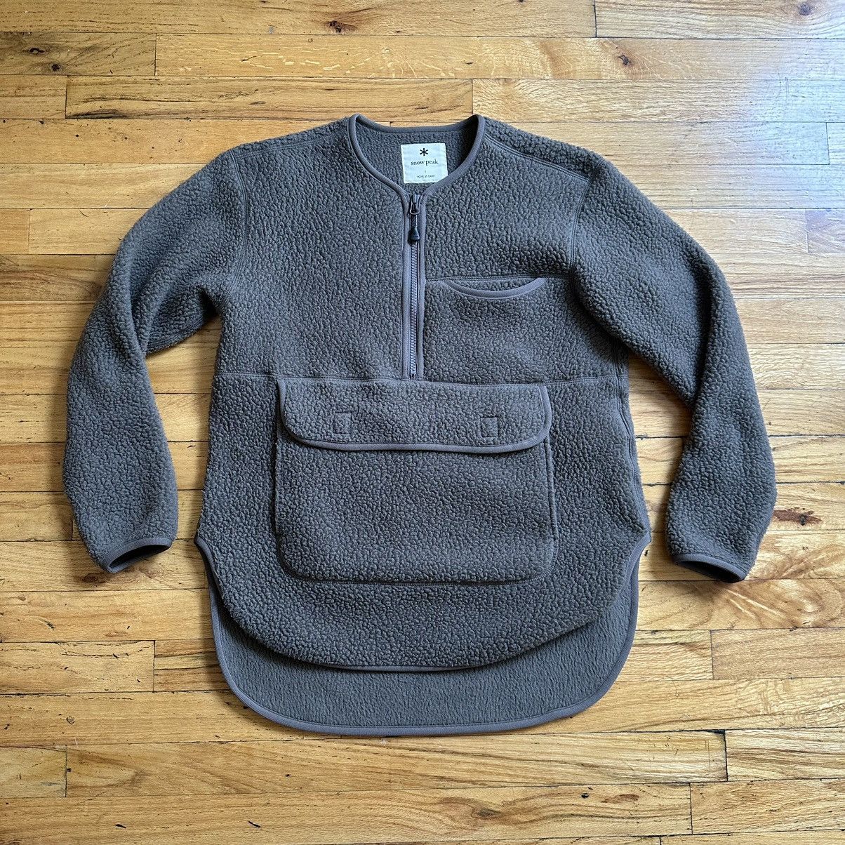 Snow Peak Thermal boa kangaroo fleece pullover Size US XS / EU 42 / 0 - 2 Thumbnail