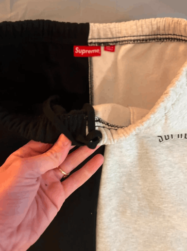 Supreme Pantalon de jogging Supreme coupé en deux Size US 30 / EU 46 - 11 Thumbnail