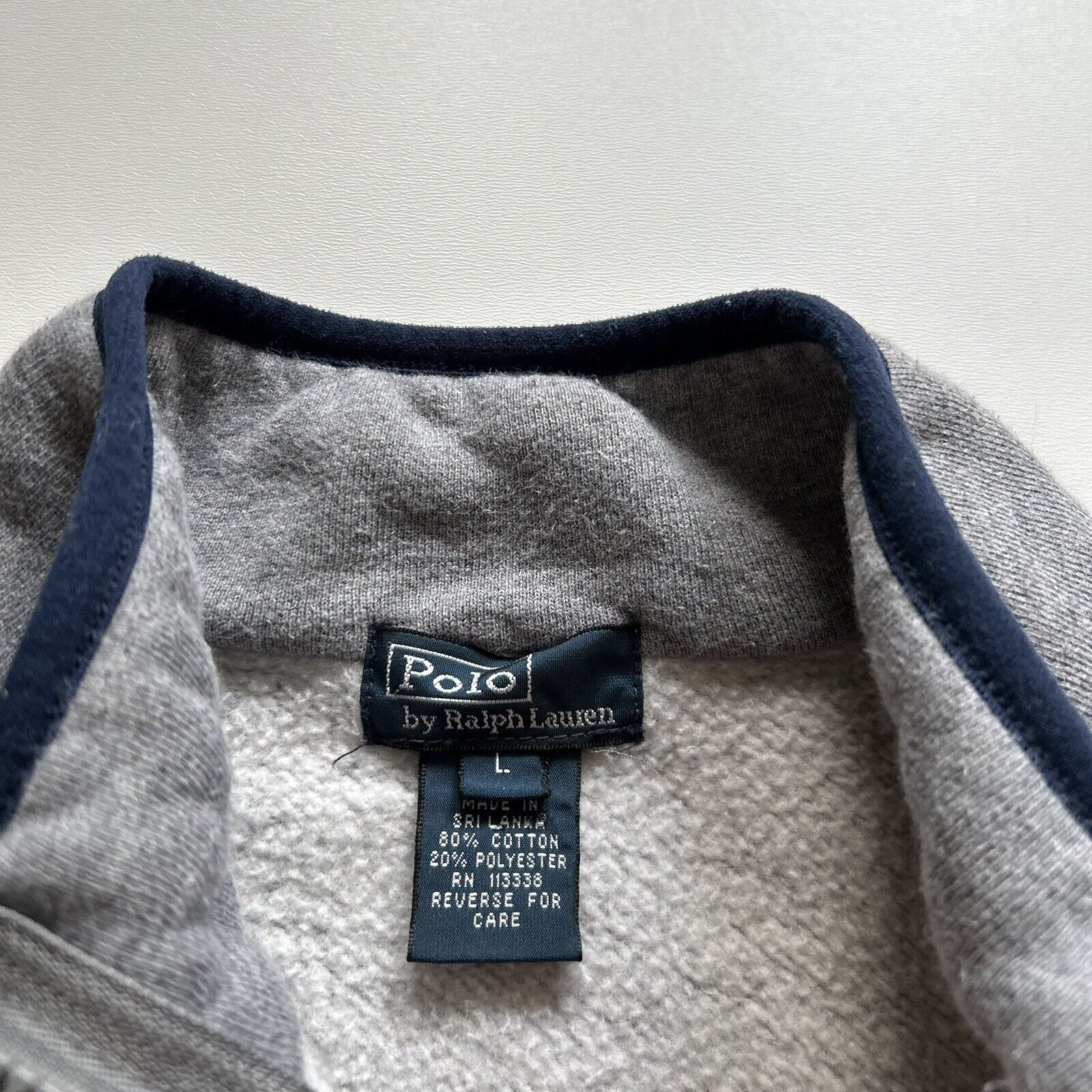 Ralph Lauren Vintage Y2K Polo Ralph Lauren Spell Out 1/4 Zip Sweater XS Size XS / US 0-2 / IT 36-38 - 3 Thumbnail