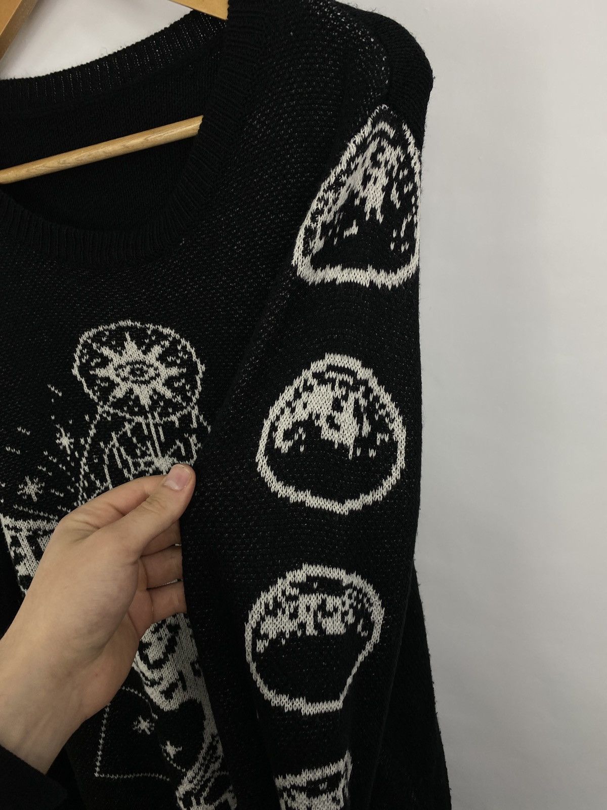 Band Tees Dead Angels Sweater 666 Anarchy Fire Devil Rare Retro Hype Size US L / EU 52-54 / 3 - 7 Thumbnail