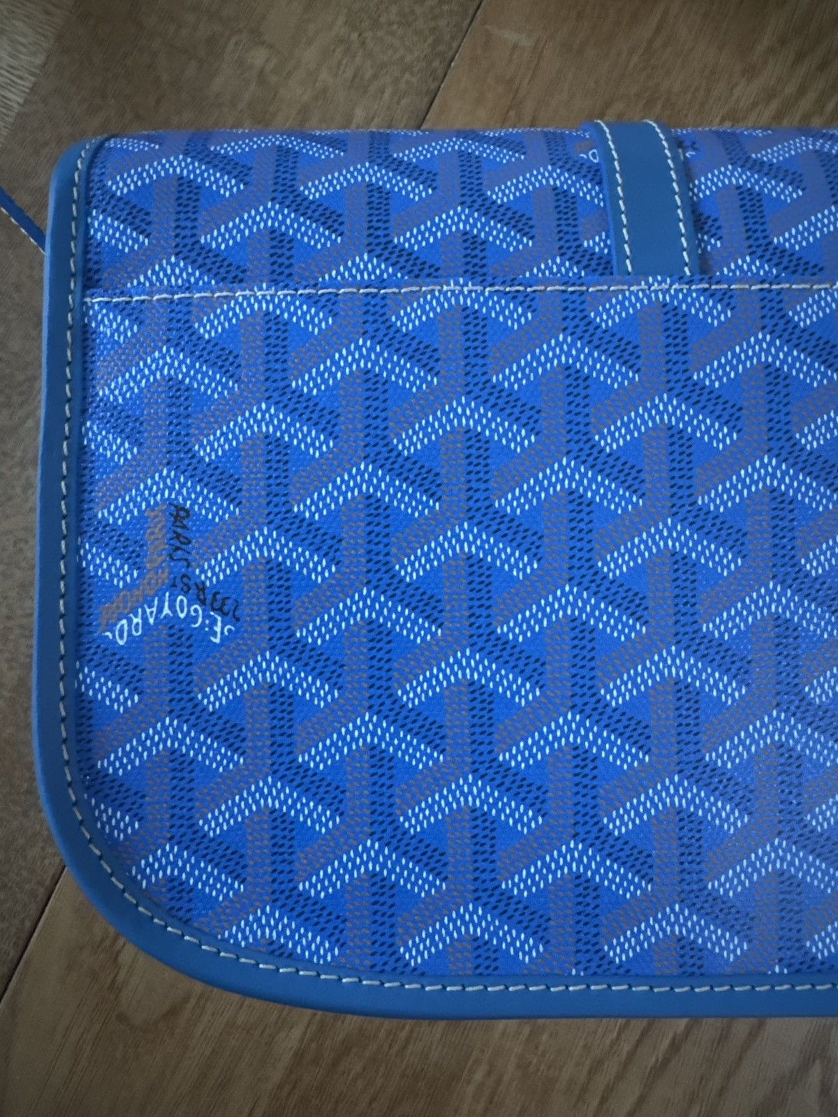 Goyard Authentic - GOYARD BELVEDERE II SKY BLUE PM MESSENGER BAG Size ONE SIZE - 22 Thumbnail