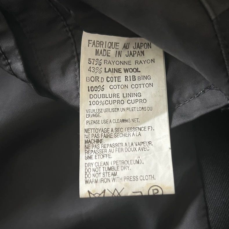 Yohji Yamamoto Yohji Yamamoto Yohji Yamamoto Multi-Pocket Black Blazer Size US M / EU 48-50 / 2 - 6 Thumbnail